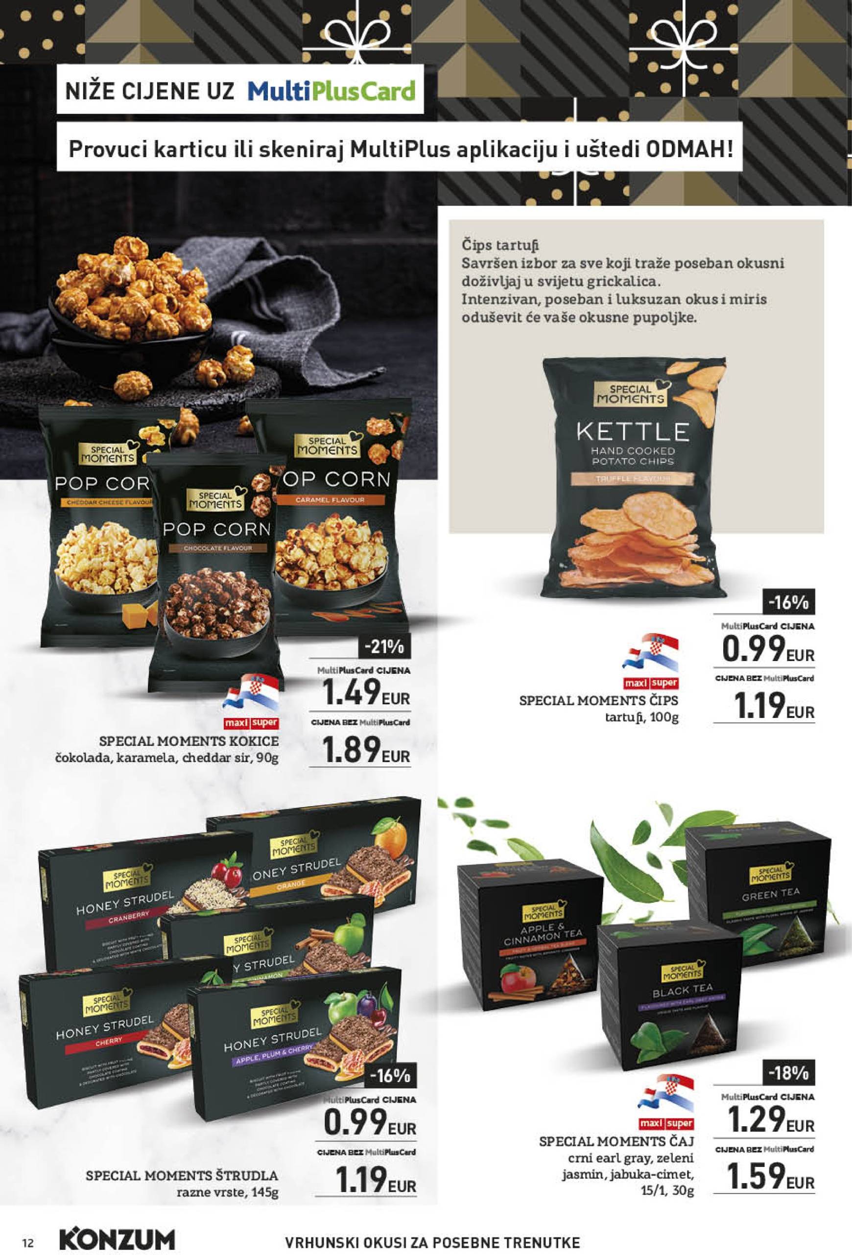 konzum - Konzum - Katalog Special Moments katalog vrijedi od 11.11. do 01.12. - page: 12