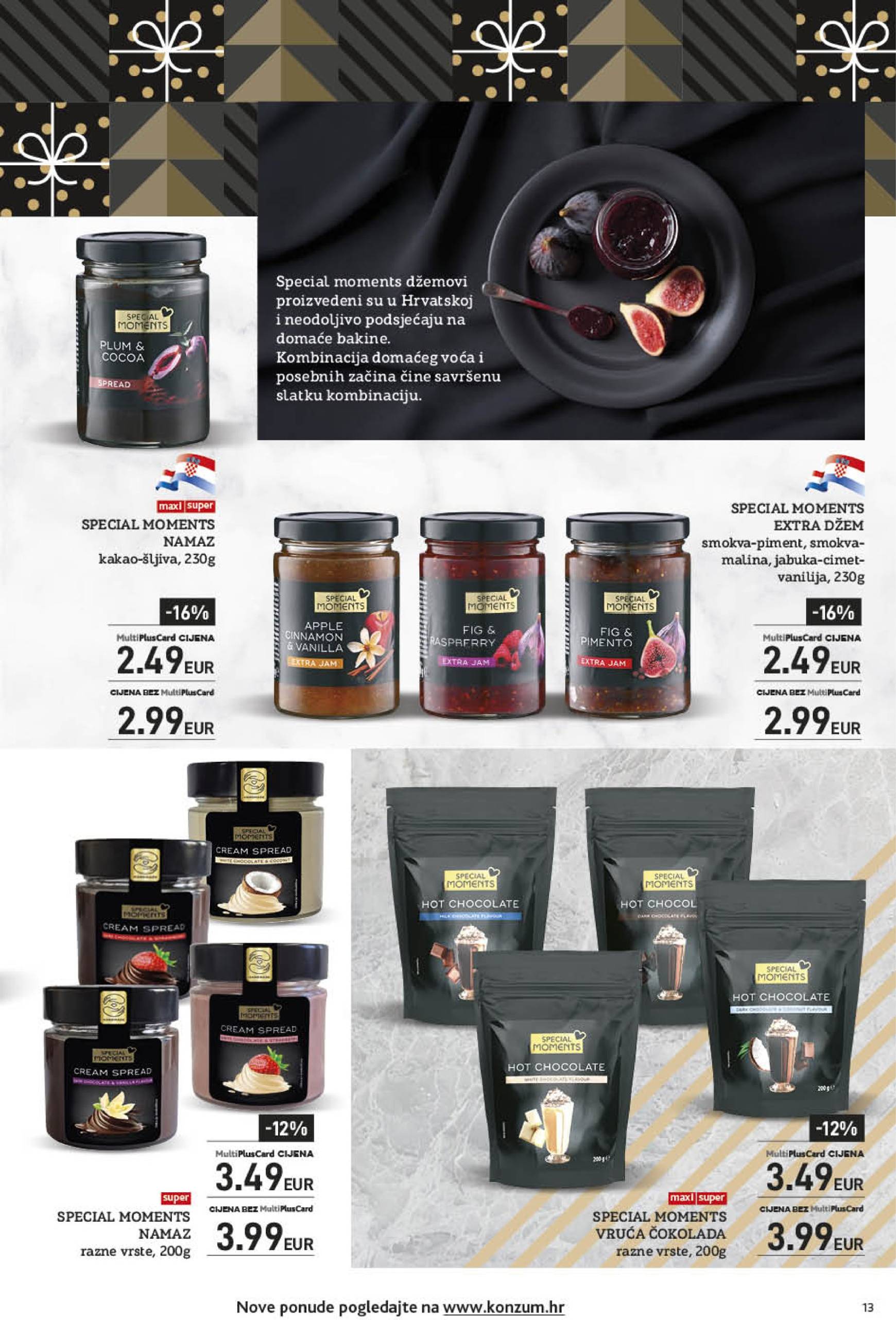 konzum - Konzum - Katalog Special Moments katalog vrijedi od 11.11. do 01.12. - page: 13