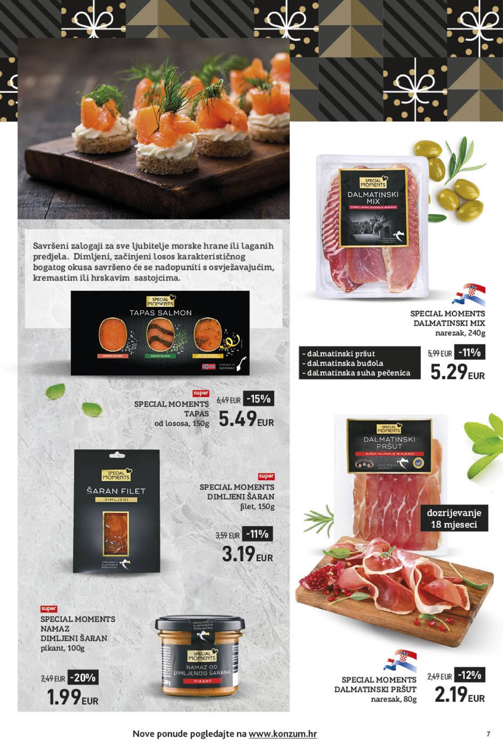 konzum - Konzum - Katalog Special Moments katalog vrijedi od 11.11. do 01.12. - page: 7