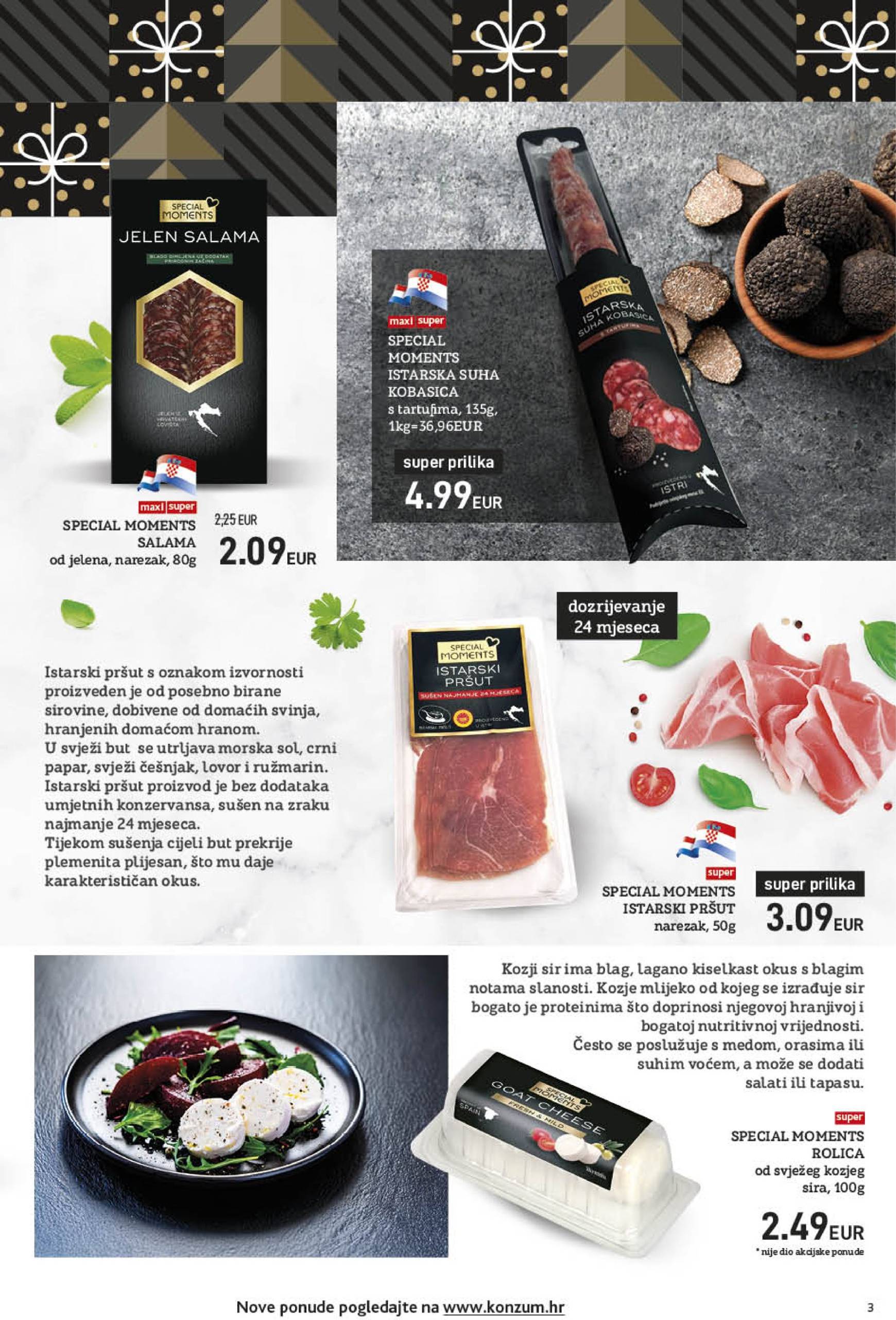 konzum - Konzum - Katalog Special Moments katalog vrijedi od 11.11. do 01.12. - page: 3