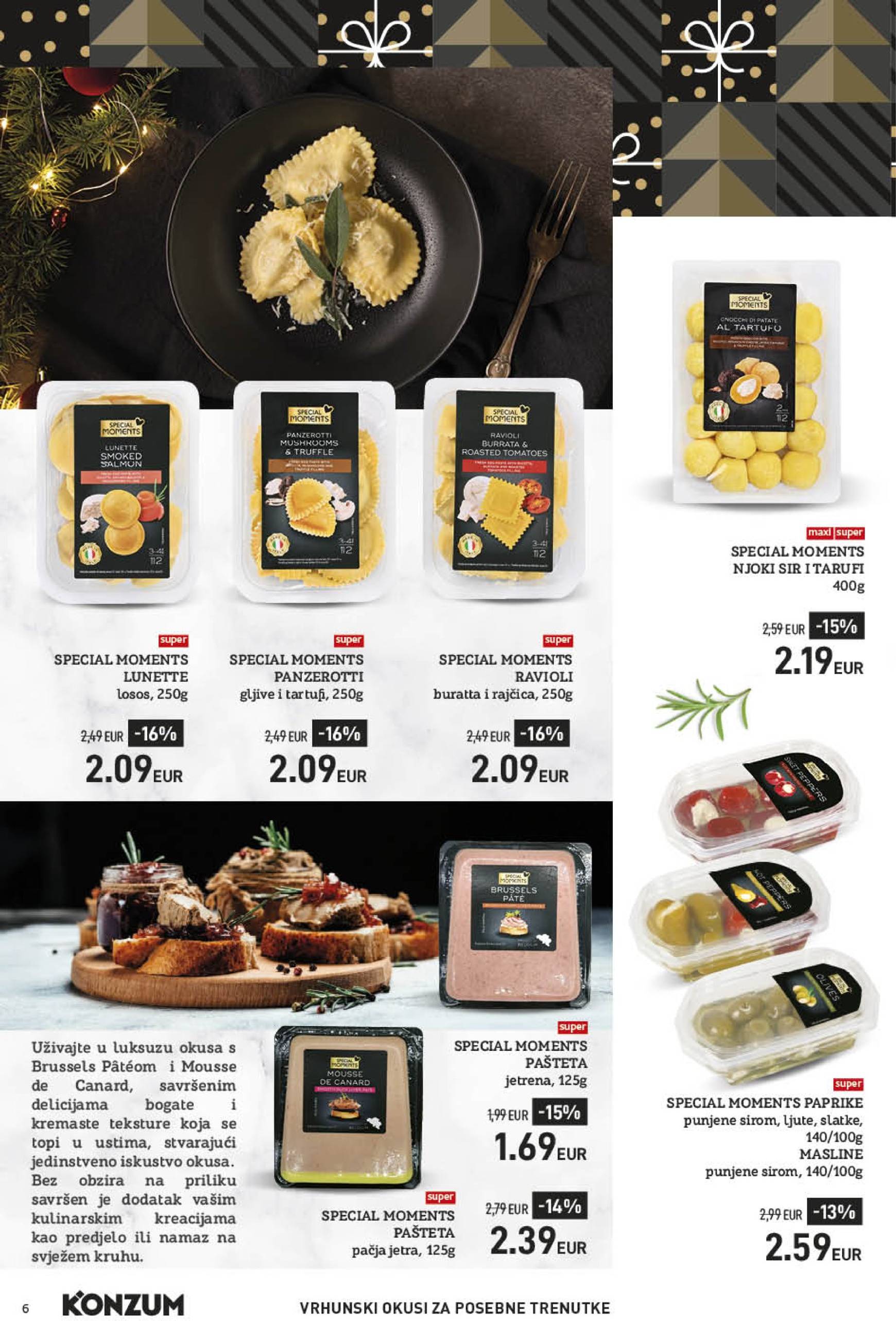 konzum - Konzum - Katalog Special Moments katalog vrijedi od 11.11. do 01.12. - page: 6