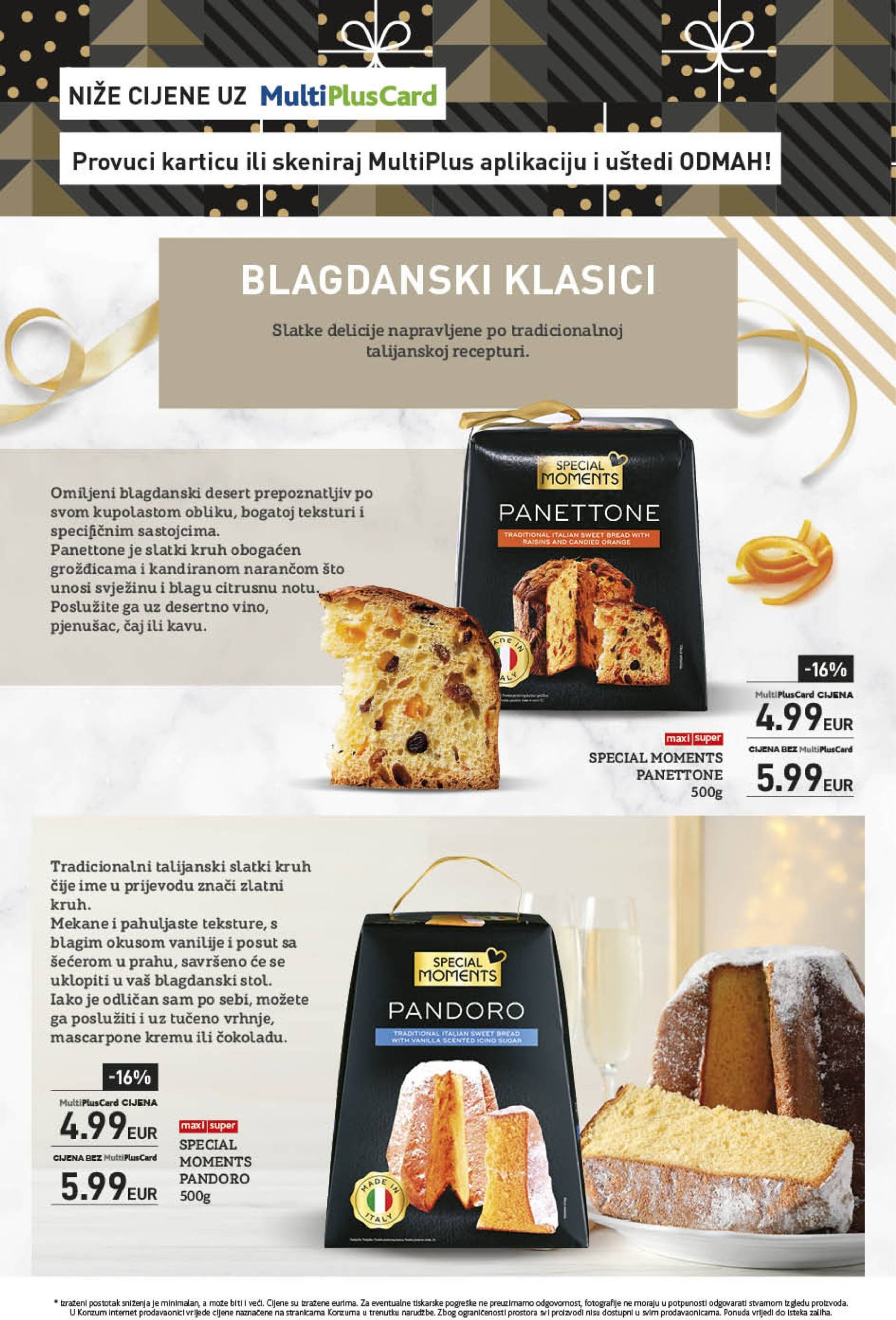 konzum - Konzum - Katalog Special Moments katalog vrijedi od 11.11. do 01.12. - page: 16