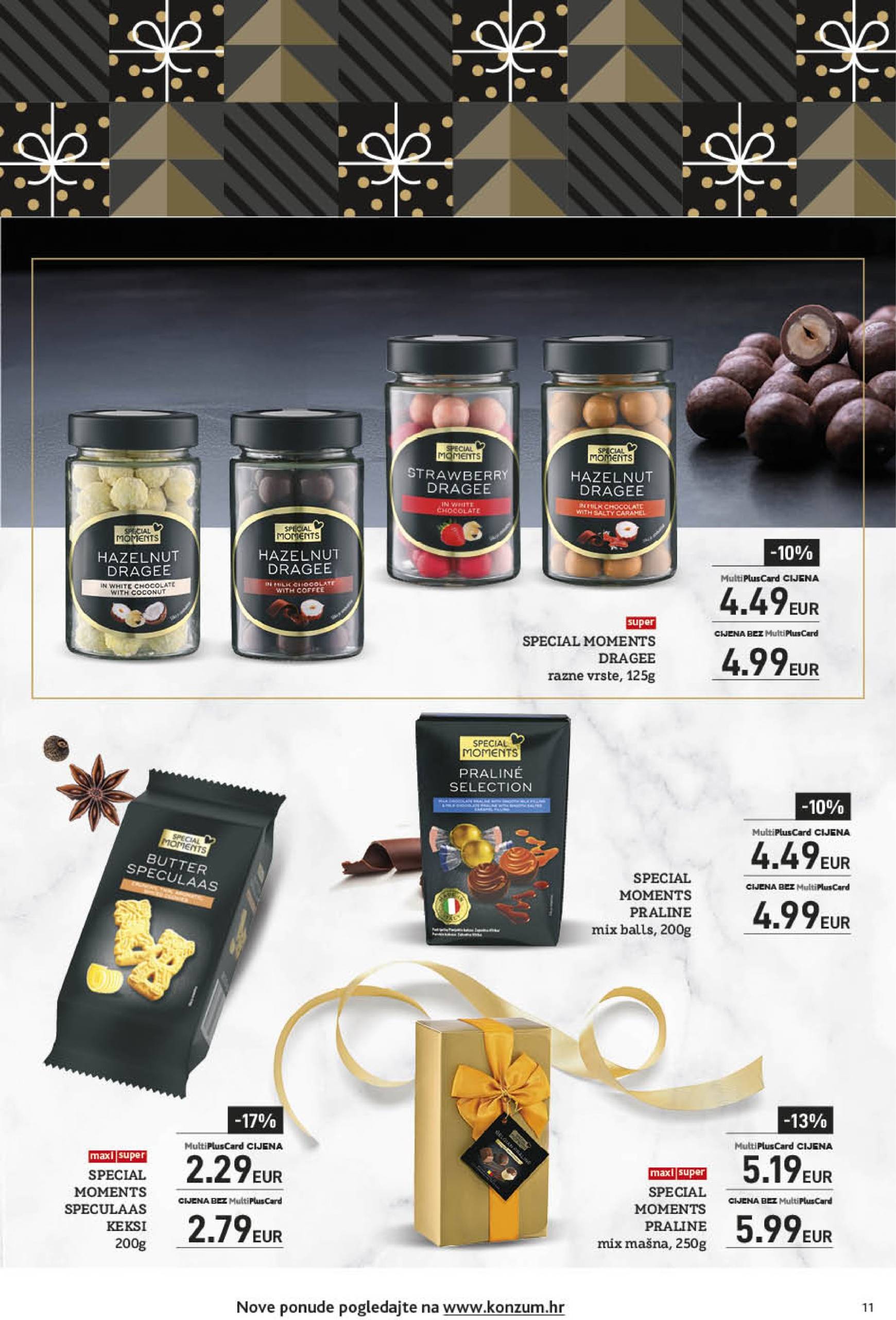 konzum - Konzum - Katalog Special Moments katalog vrijedi od 11.11. do 01.12. - page: 11