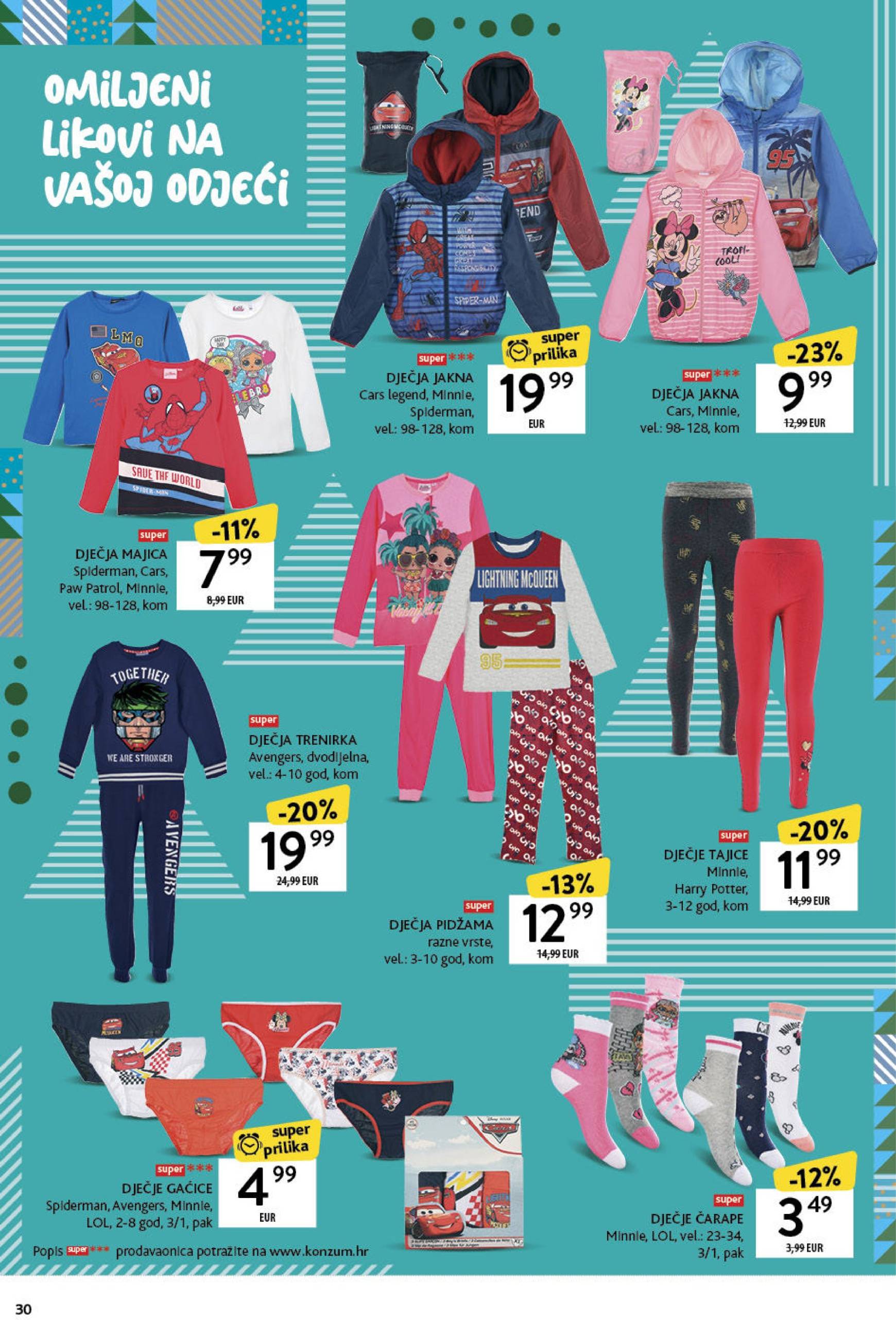 konzum - Konzum - Katalog Čaroban svijet dječje igre katalog vrijedi od 19.11. do 31.12. - page: 30