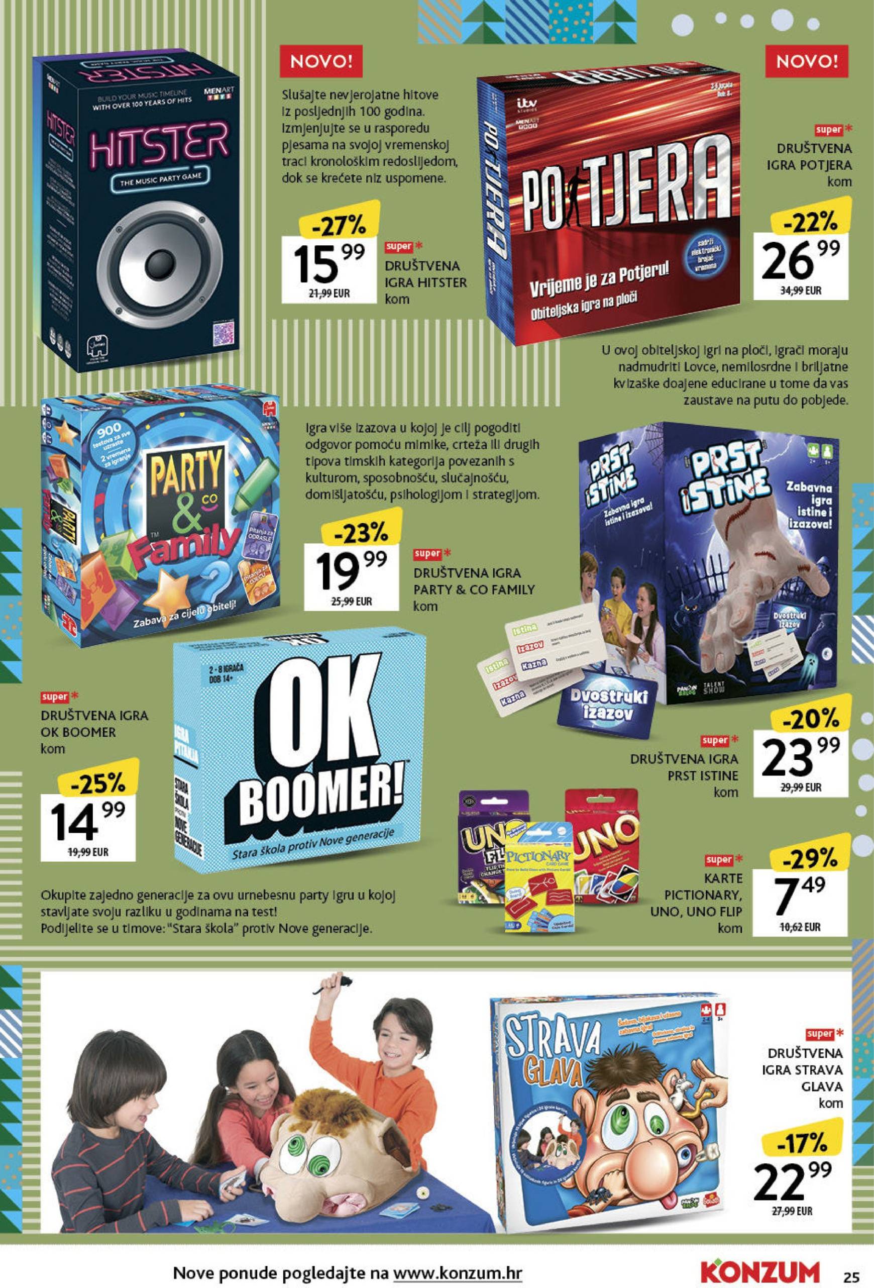 konzum - Konzum - Katalog Čaroban svijet dječje igre katalog vrijedi od 19.11. do 31.12. - page: 25