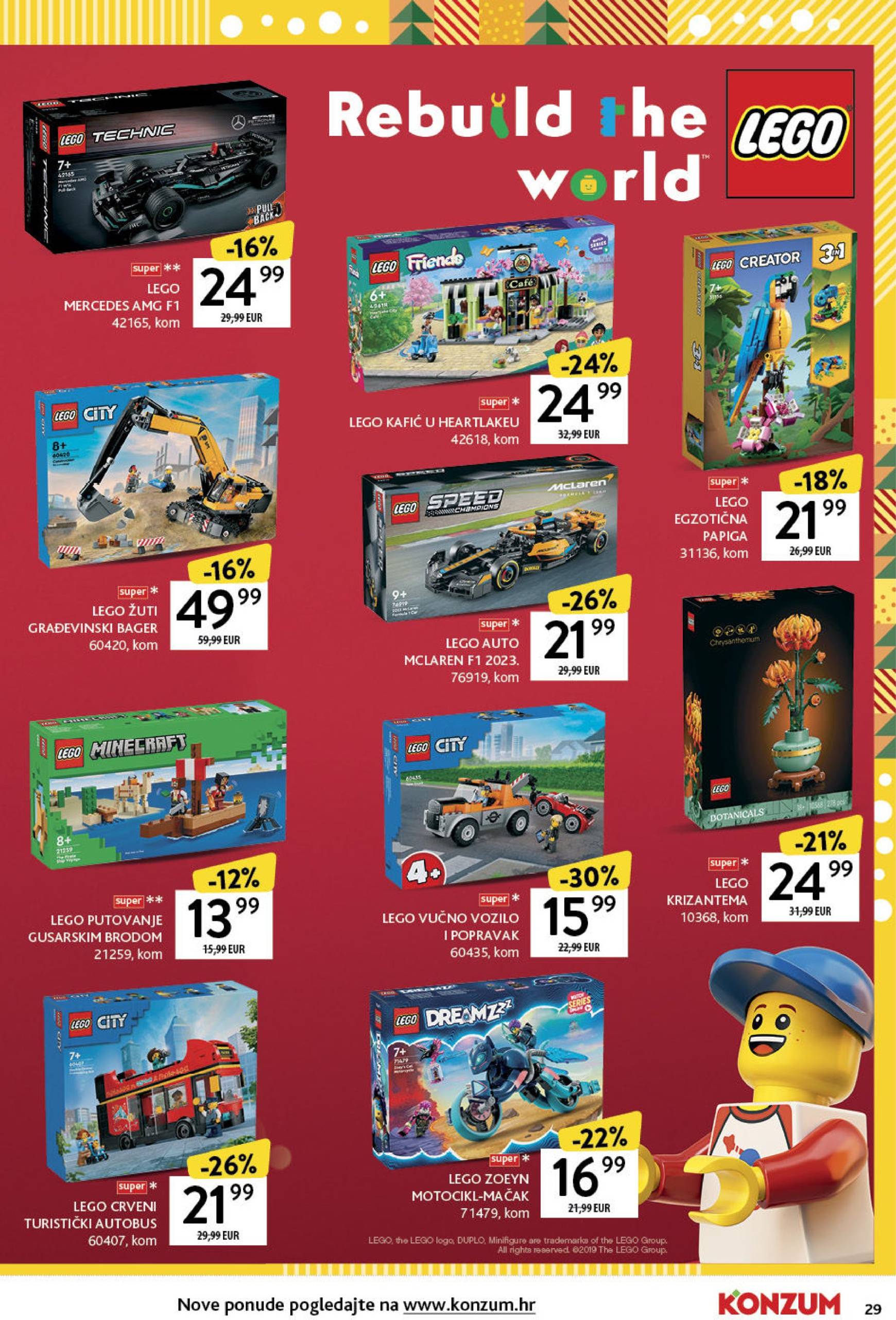 konzum - Konzum - Katalog Čaroban svijet dječje igre katalog vrijedi od 19.11. do 31.12. - page: 29