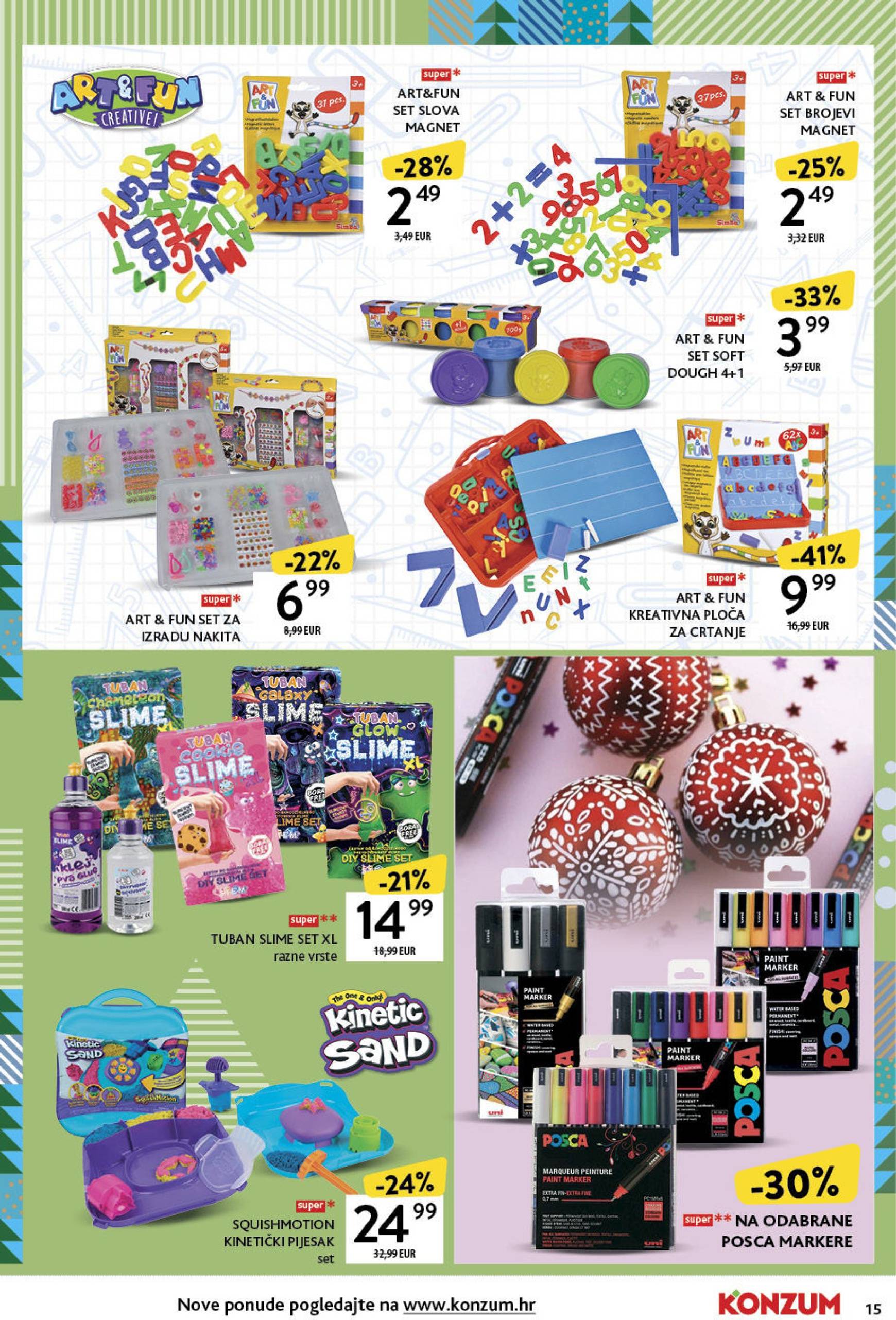 konzum - Konzum - Katalog Čaroban svijet dječje igre katalog vrijedi od 19.11. do 31.12. - page: 15