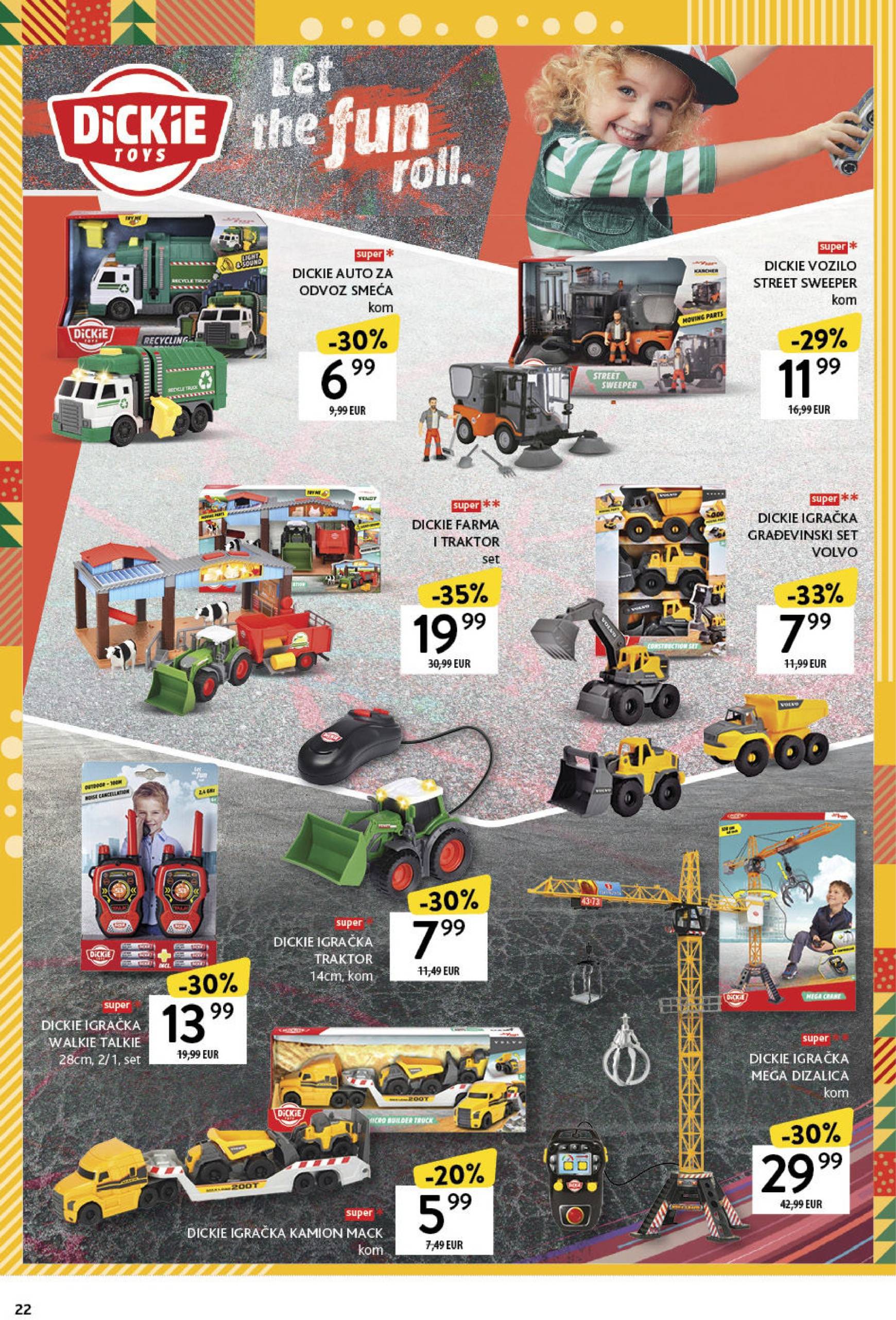 konzum - Konzum - Katalog Čaroban svijet dječje igre katalog vrijedi od 19.11. do 31.12. - page: 22