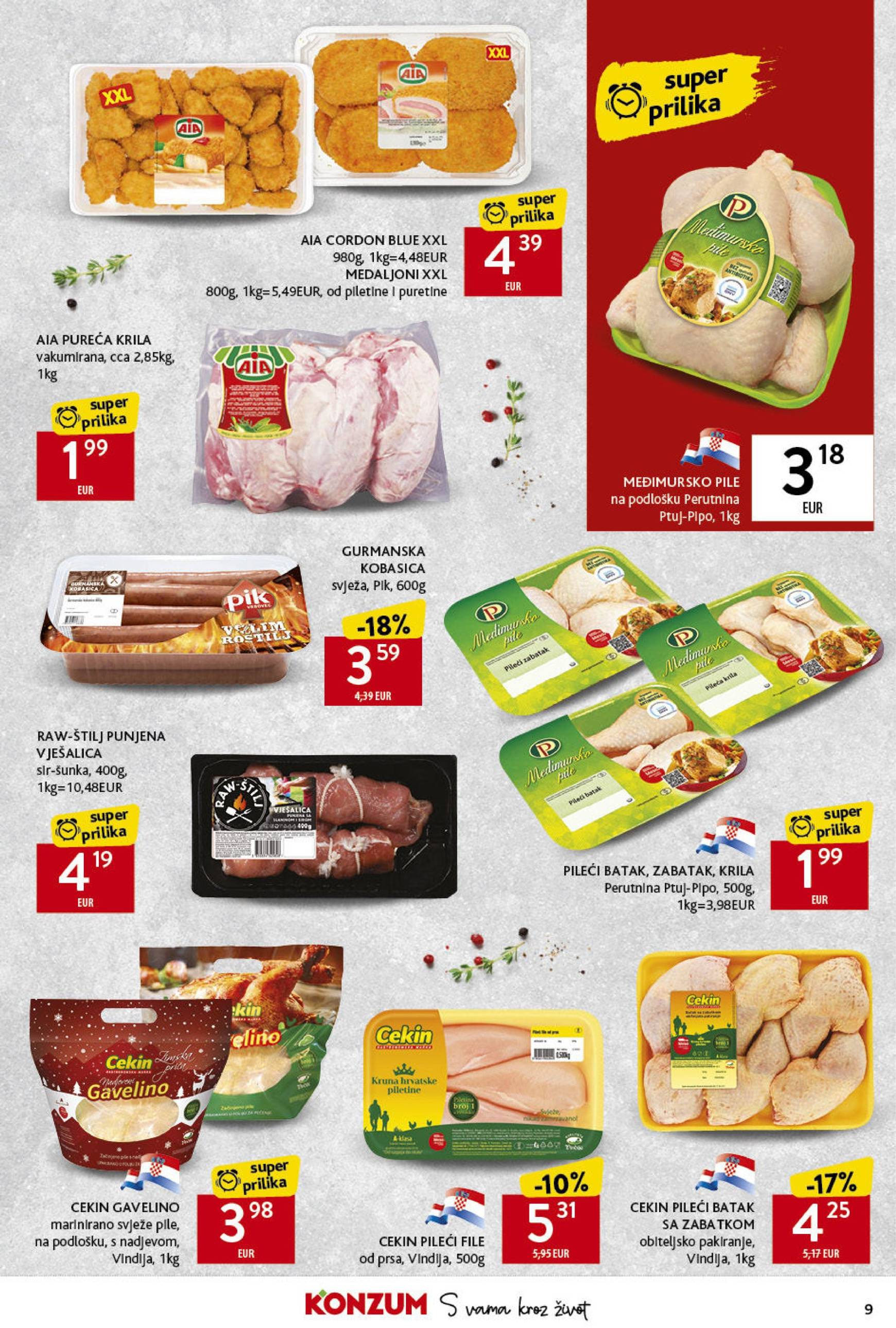 konzum - Konzum katalog vrijedi od 21.11. do 27.11. - page: 9