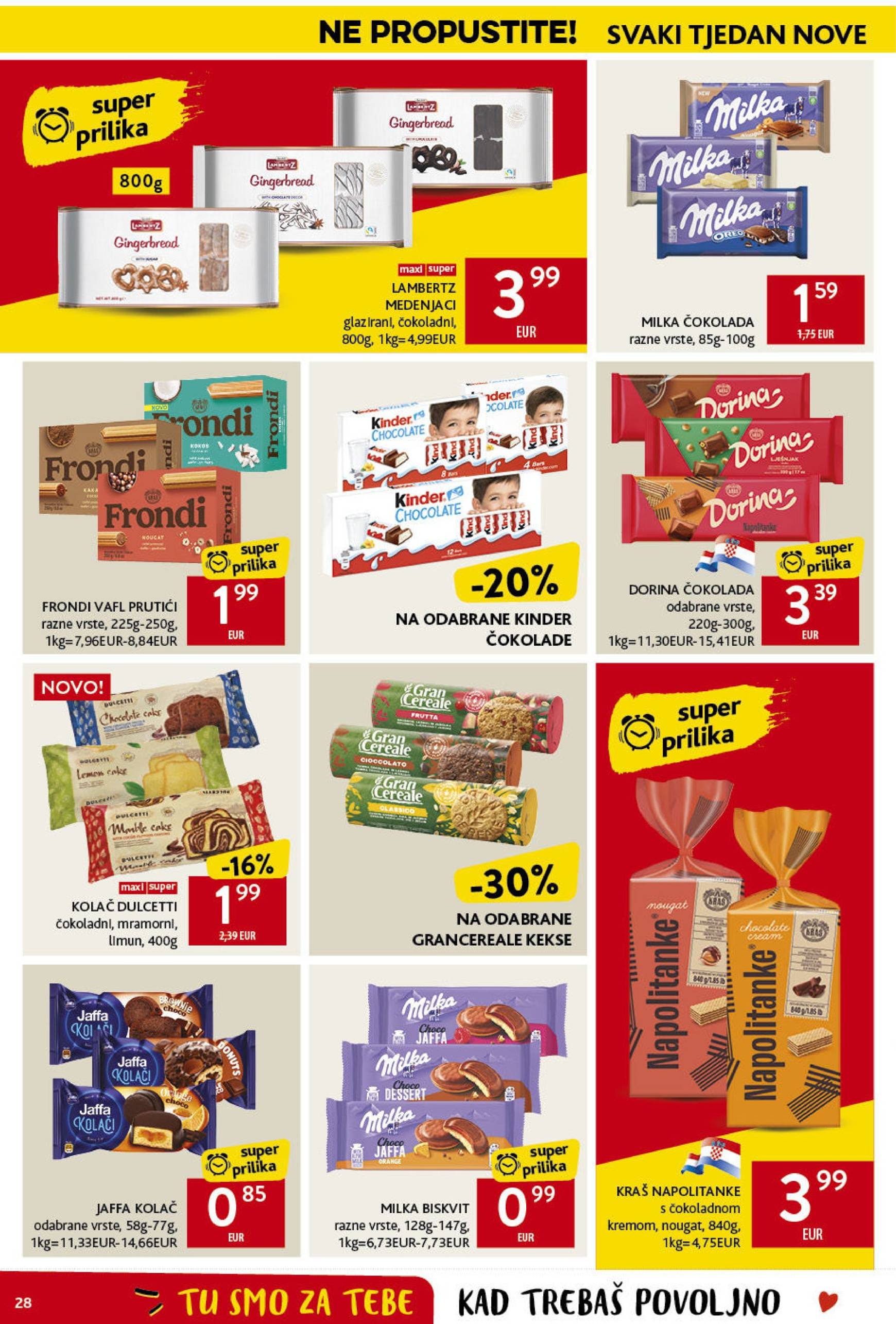 konzum - Konzum katalog vrijedi od 21.11. do 27.11. - page: 28