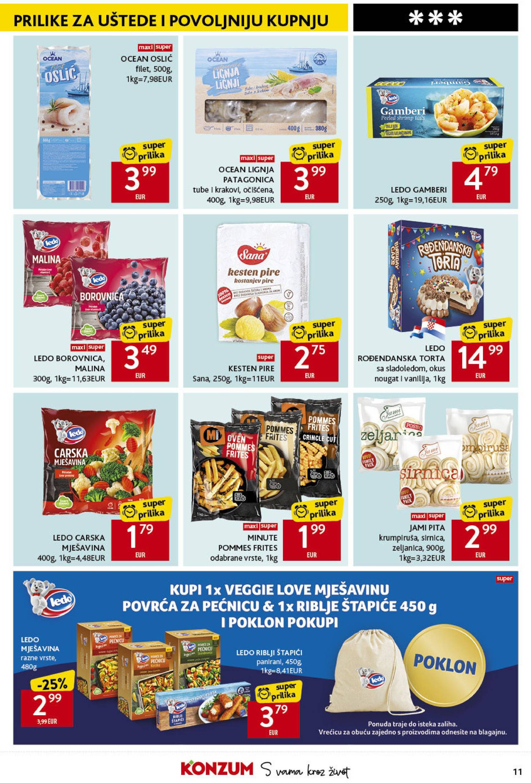 konzum - Konzum katalog vrijedi od 21.11. do 27.11. - page: 11