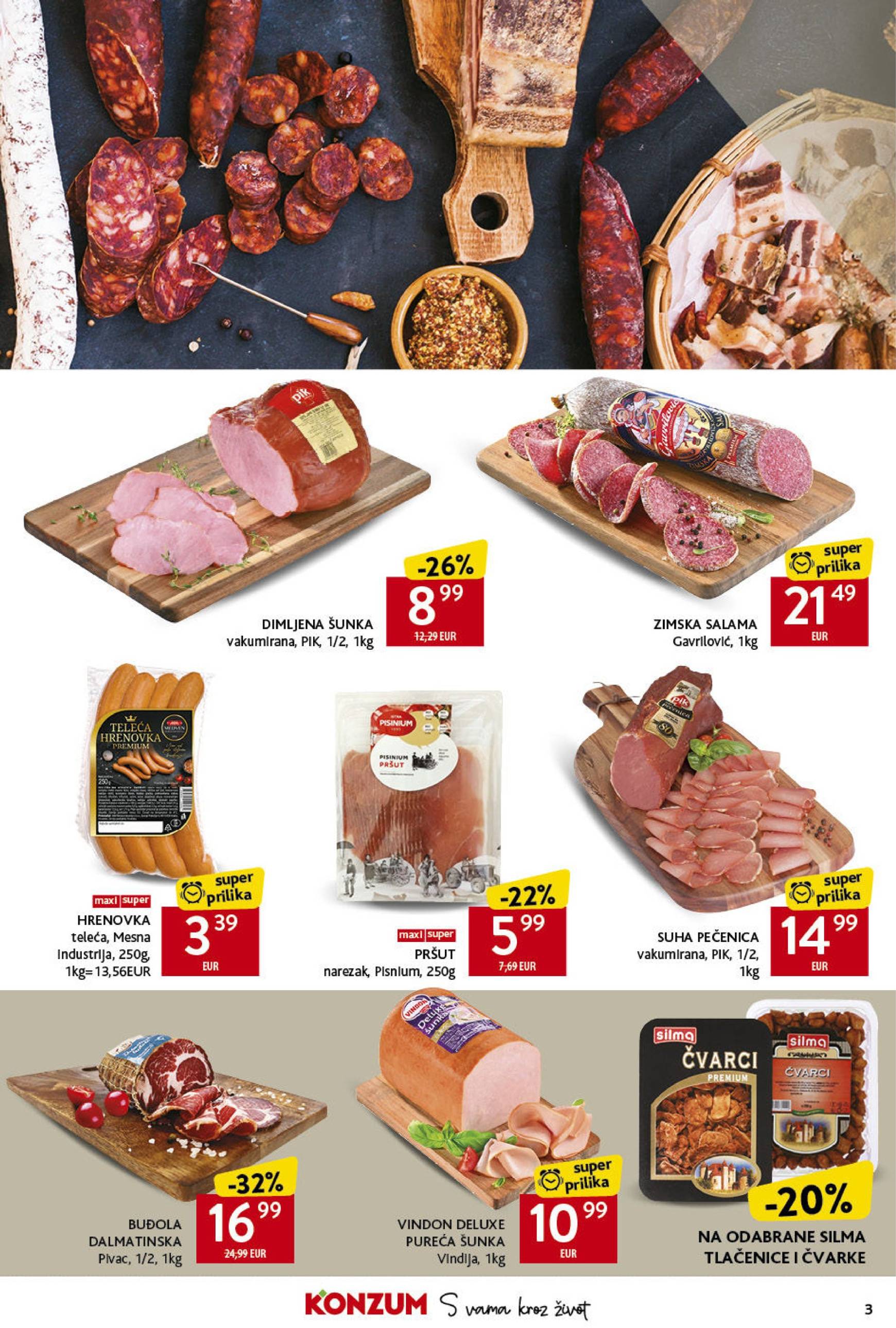 konzum - Konzum katalog vrijedi od 21.11. do 27.11. - page: 3