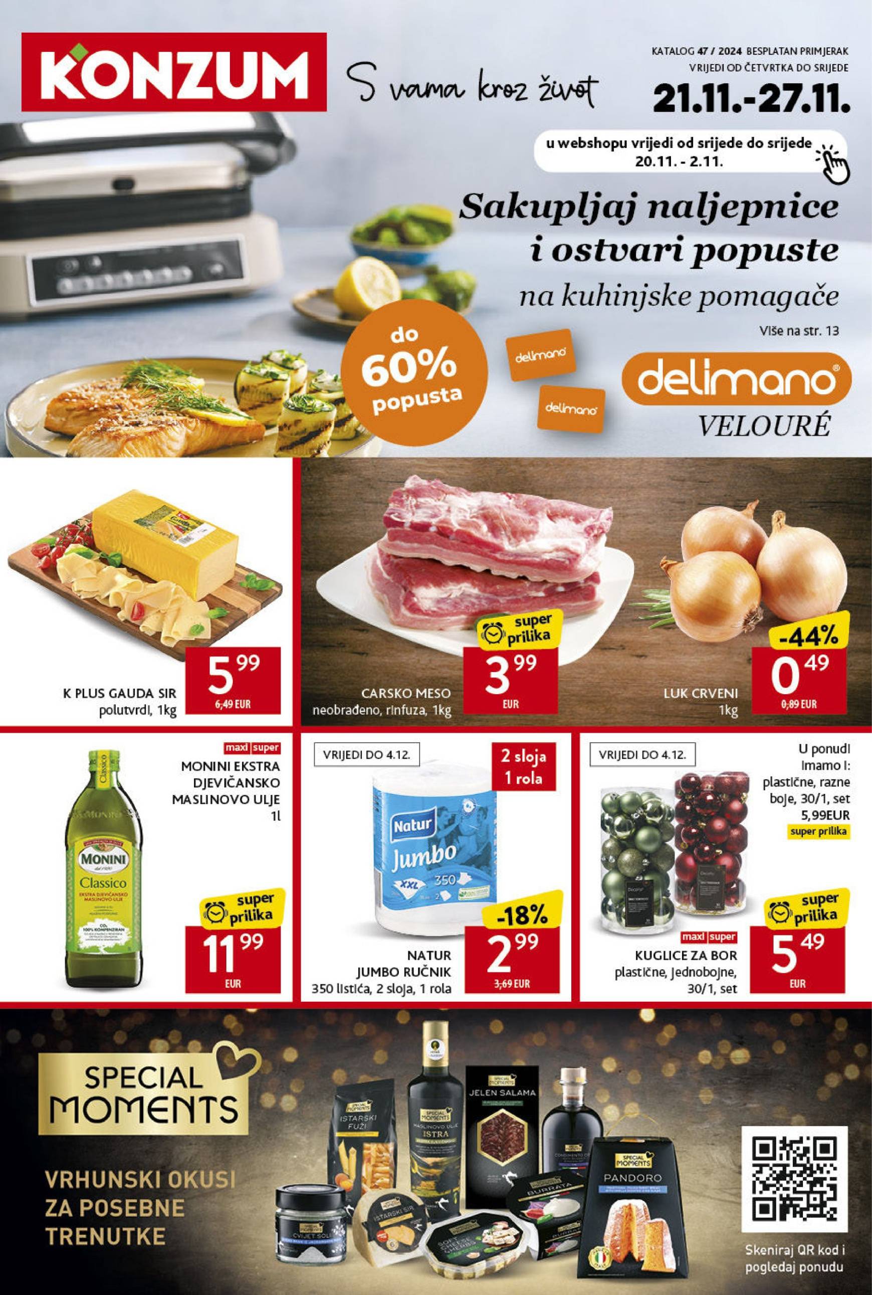 konzum - Konzum katalog vrijedi od 21.11. do 27.11.