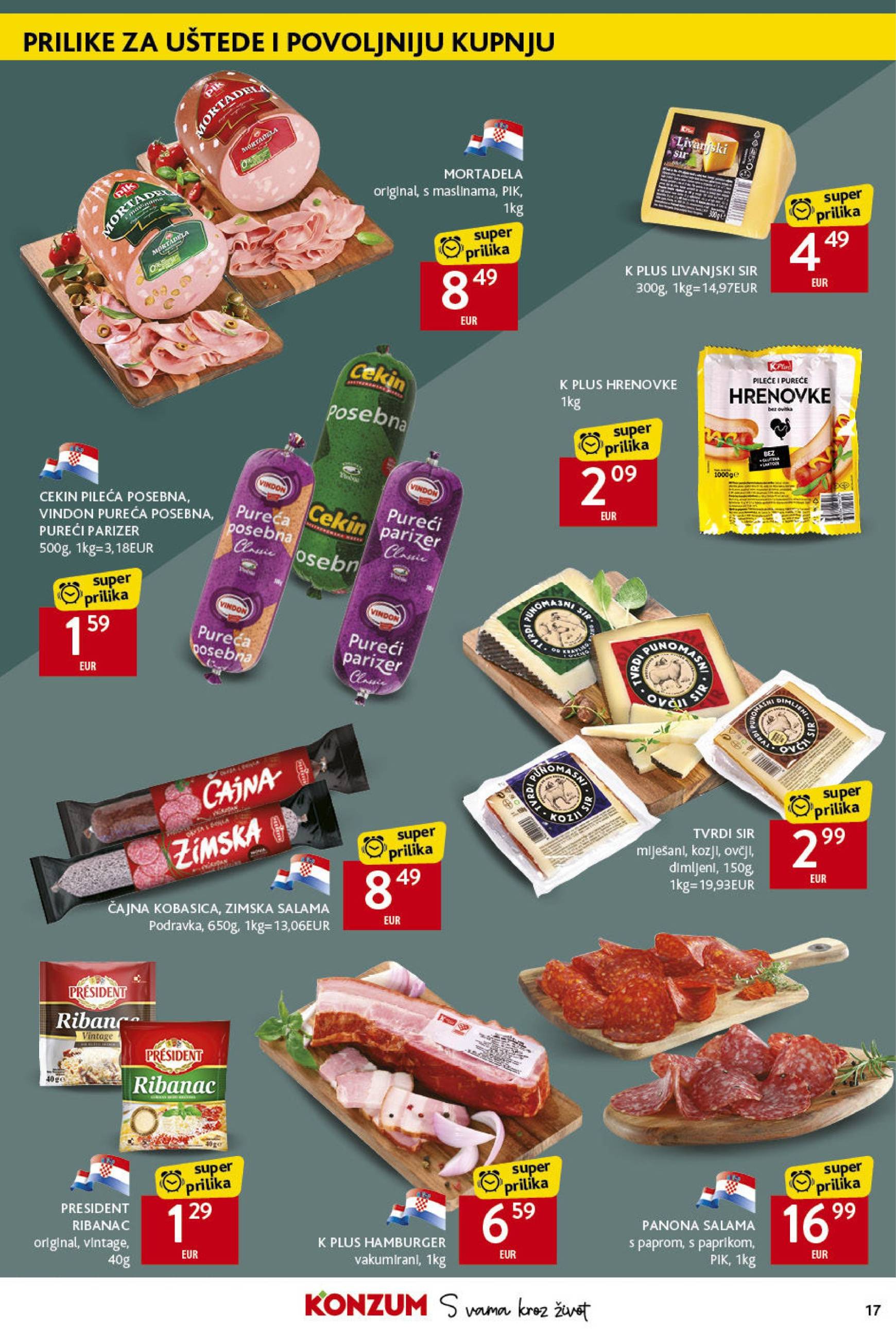 konzum - Konzum katalog vrijedi od 21.11. do 27.11. - page: 17