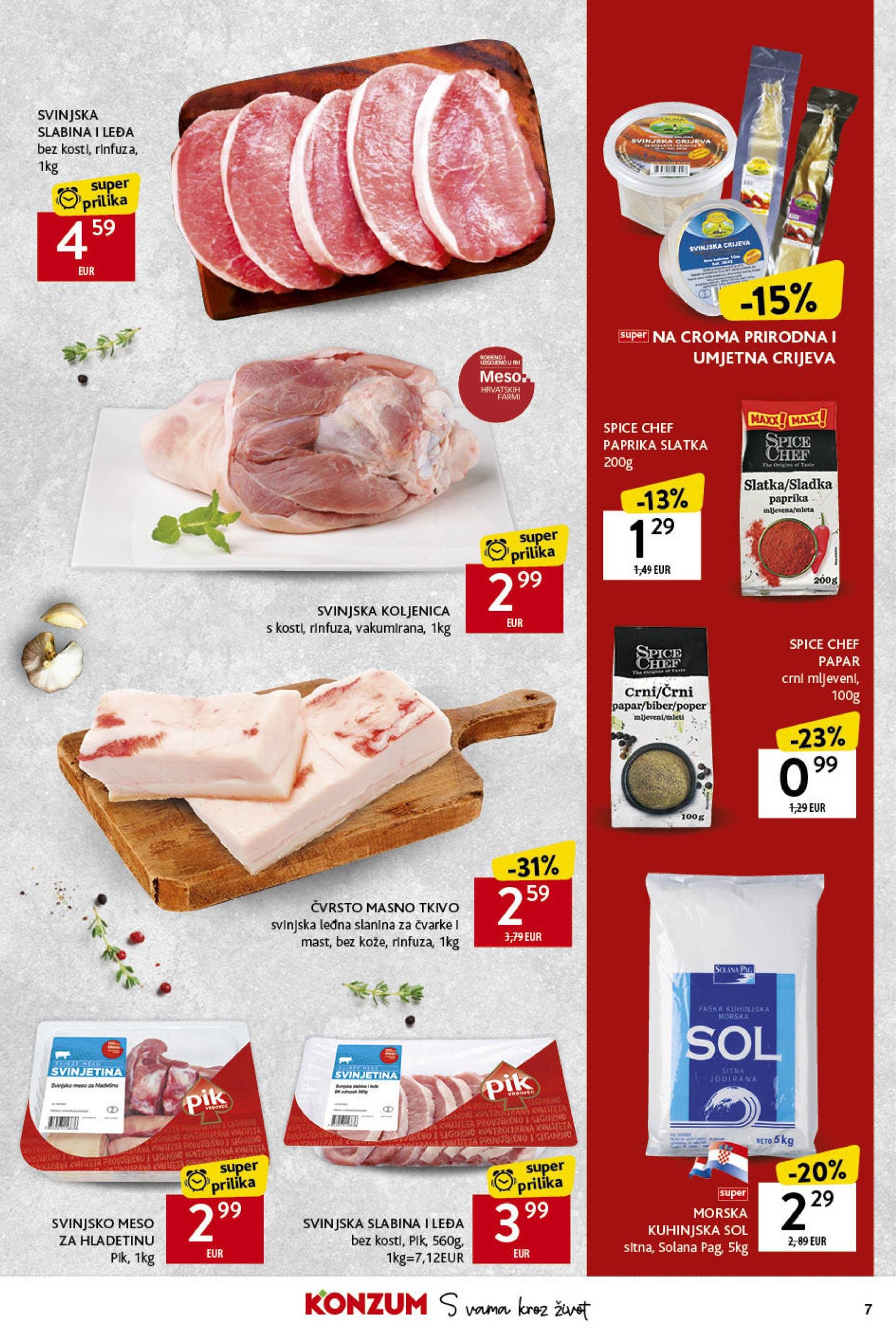 konzum - Konzum katalog vrijedi od 21.11. do 27.11. - page: 7