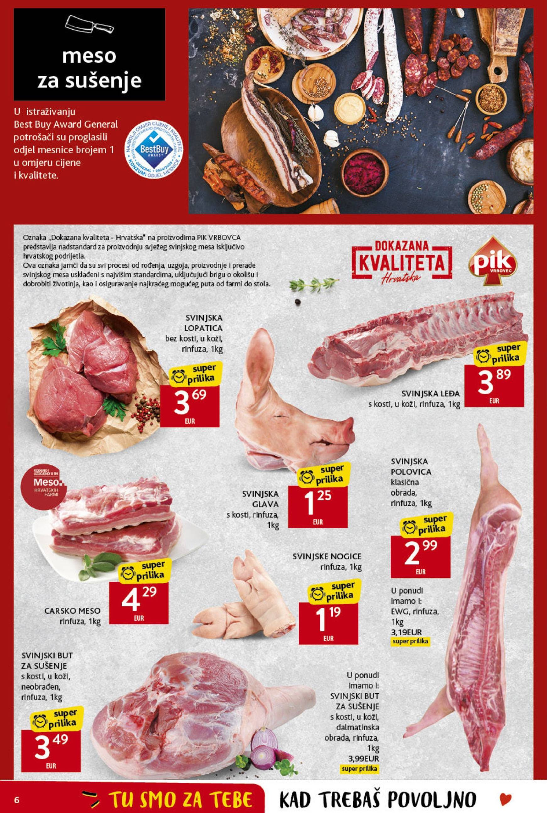 konzum - Konzum katalog vrijedi od 21.11. do 27.11. - page: 6