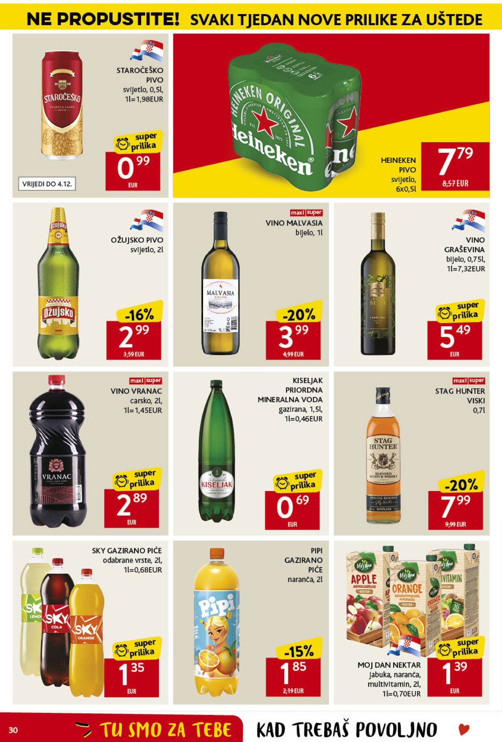 konzum - Konzum katalog vrijedi od 21.11. do 27.11. - page: 30