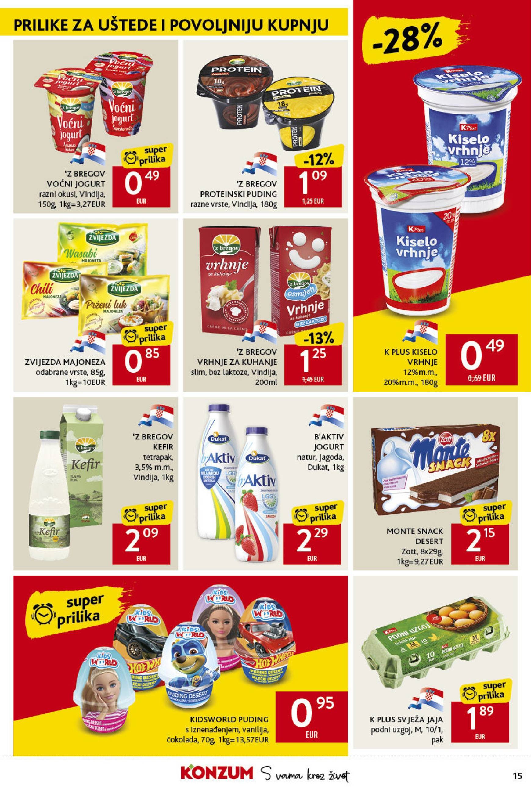 konzum - Konzum katalog vrijedi od 21.11. do 27.11. - page: 15