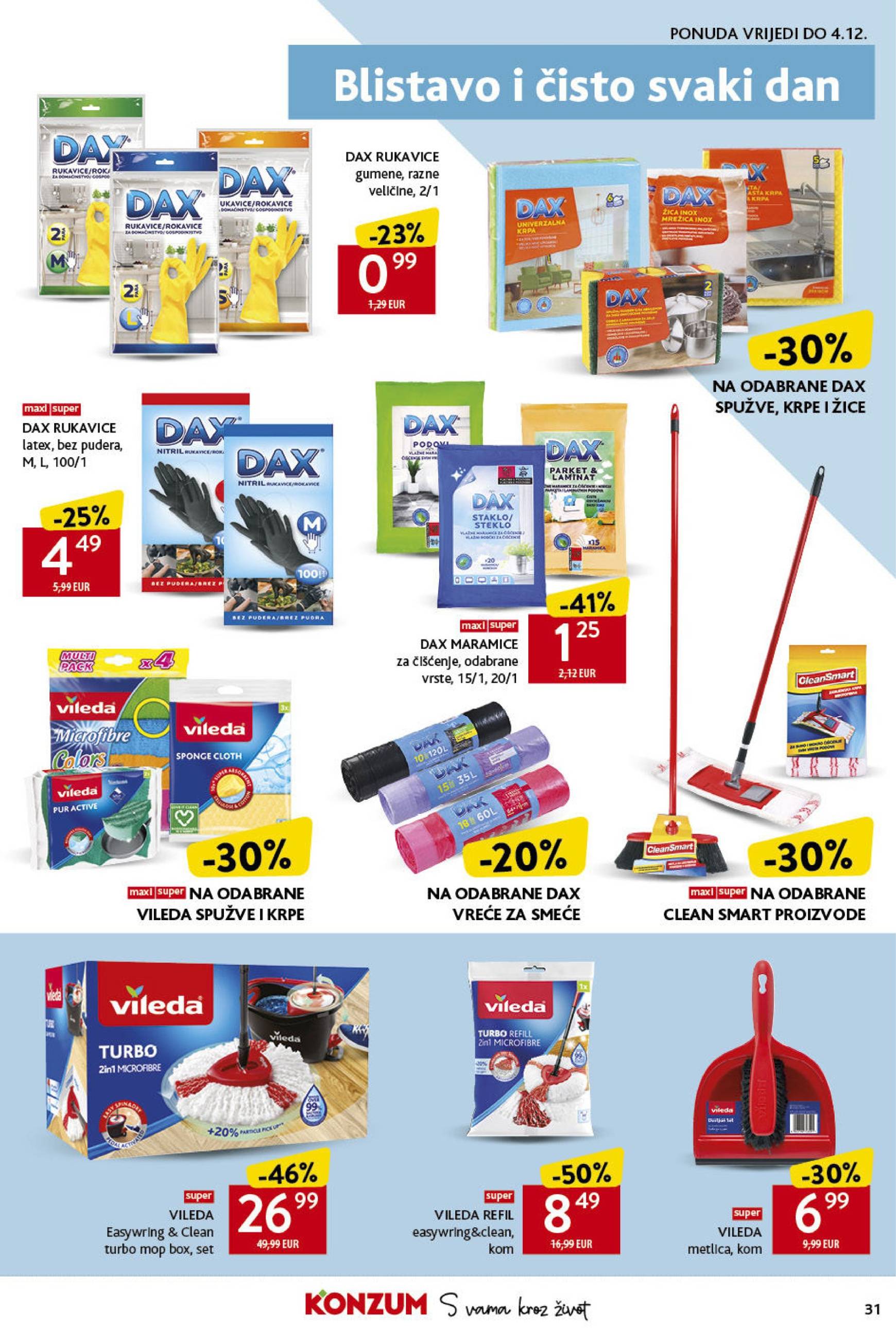 konzum - Konzum katalog vrijedi od 21.11. do 27.11. - page: 31