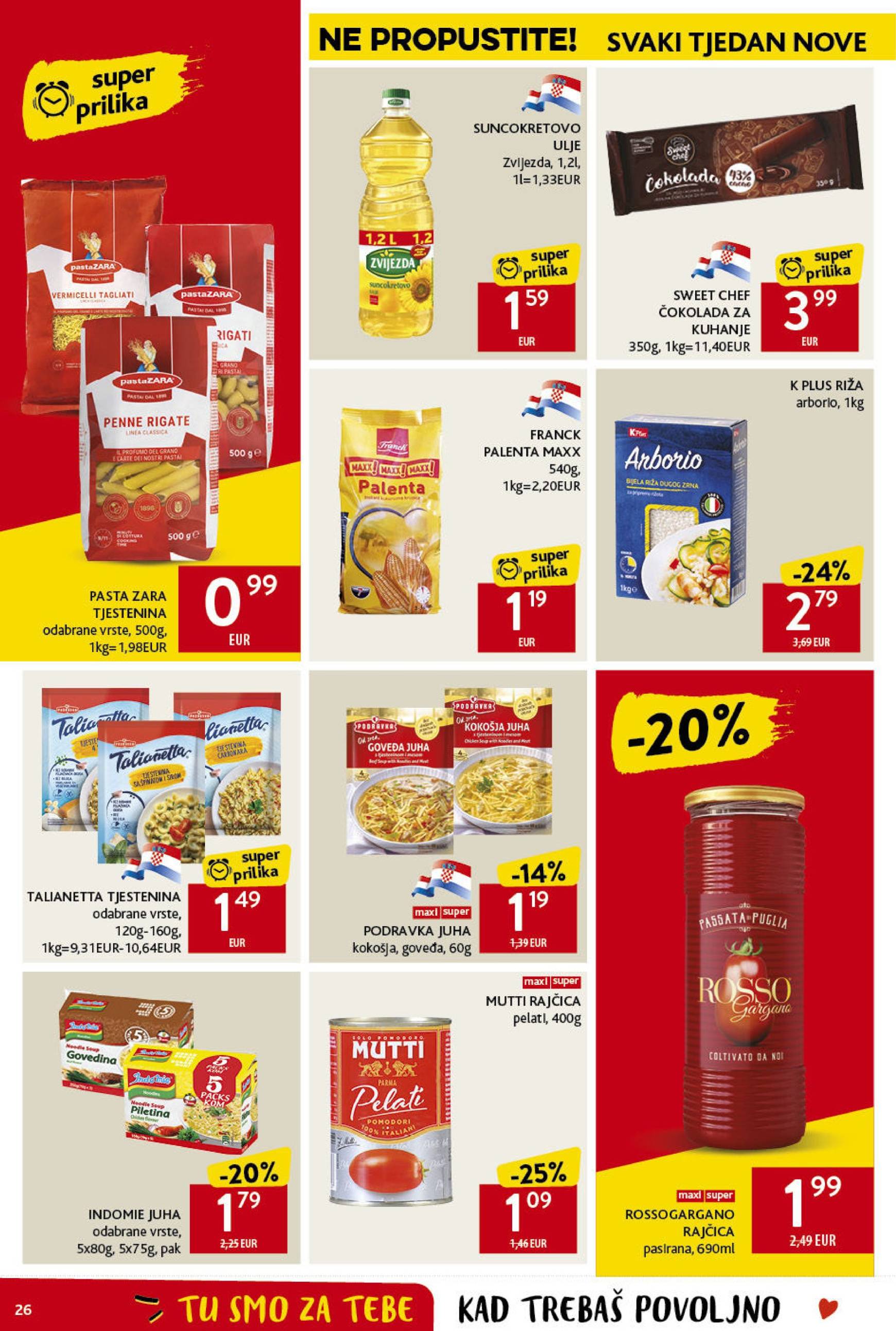 konzum - Konzum katalog vrijedi od 21.11. do 27.11. - page: 26