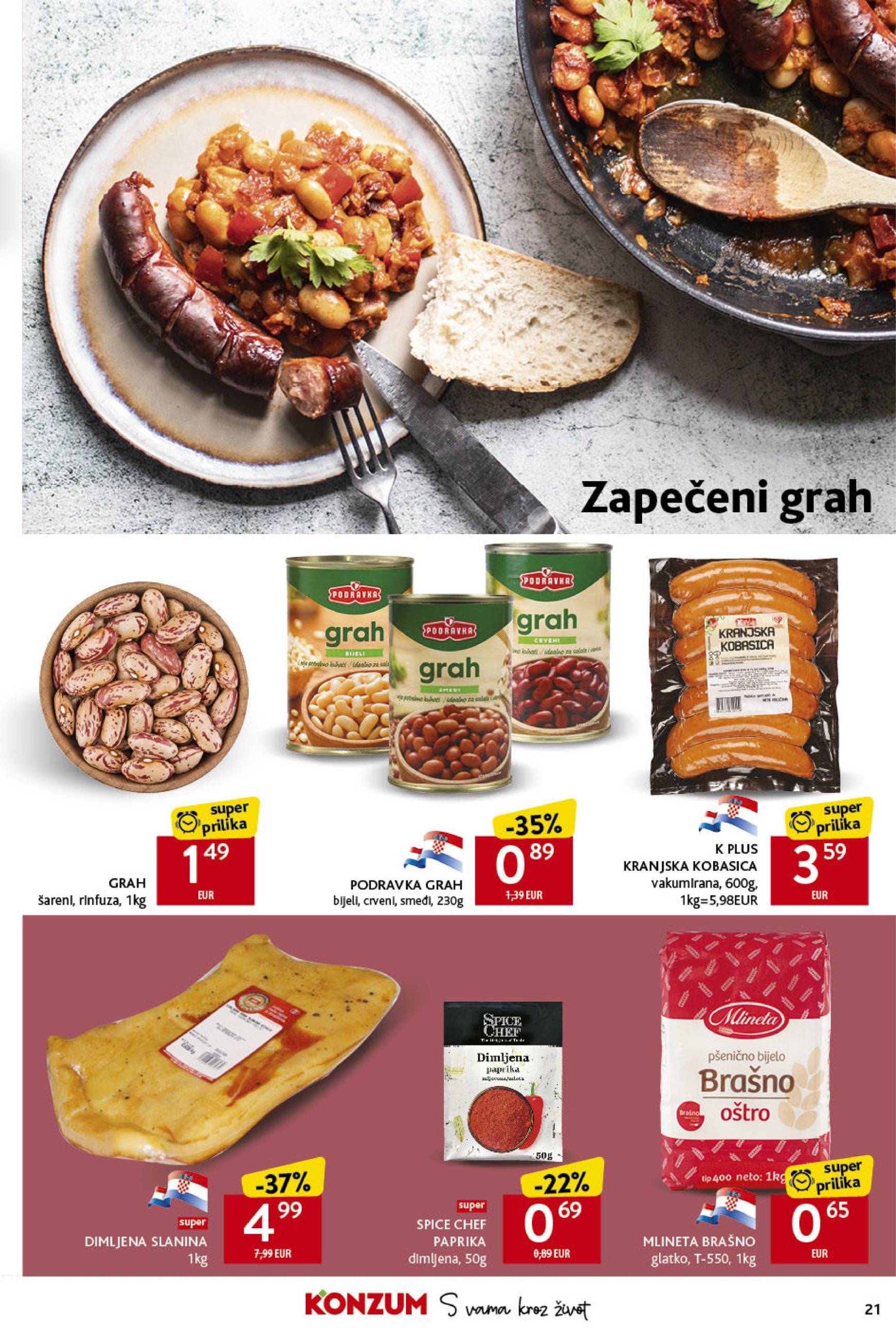 konzum - Konzum katalog vrijedi od 21.11. do 27.11. - page: 21