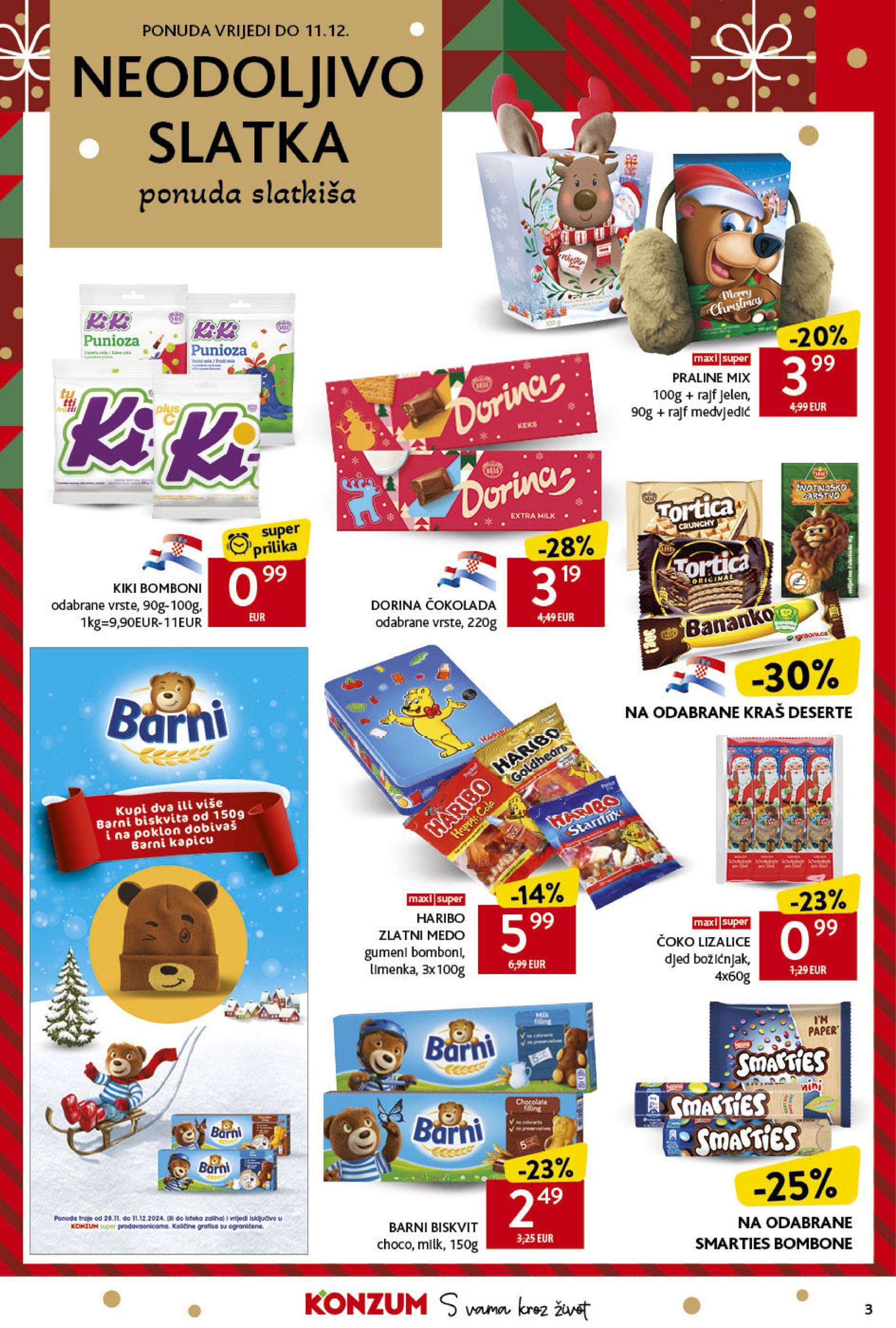 konzum - Konzum katalog vrijedi od 28.11. do 04.12. - page: 3