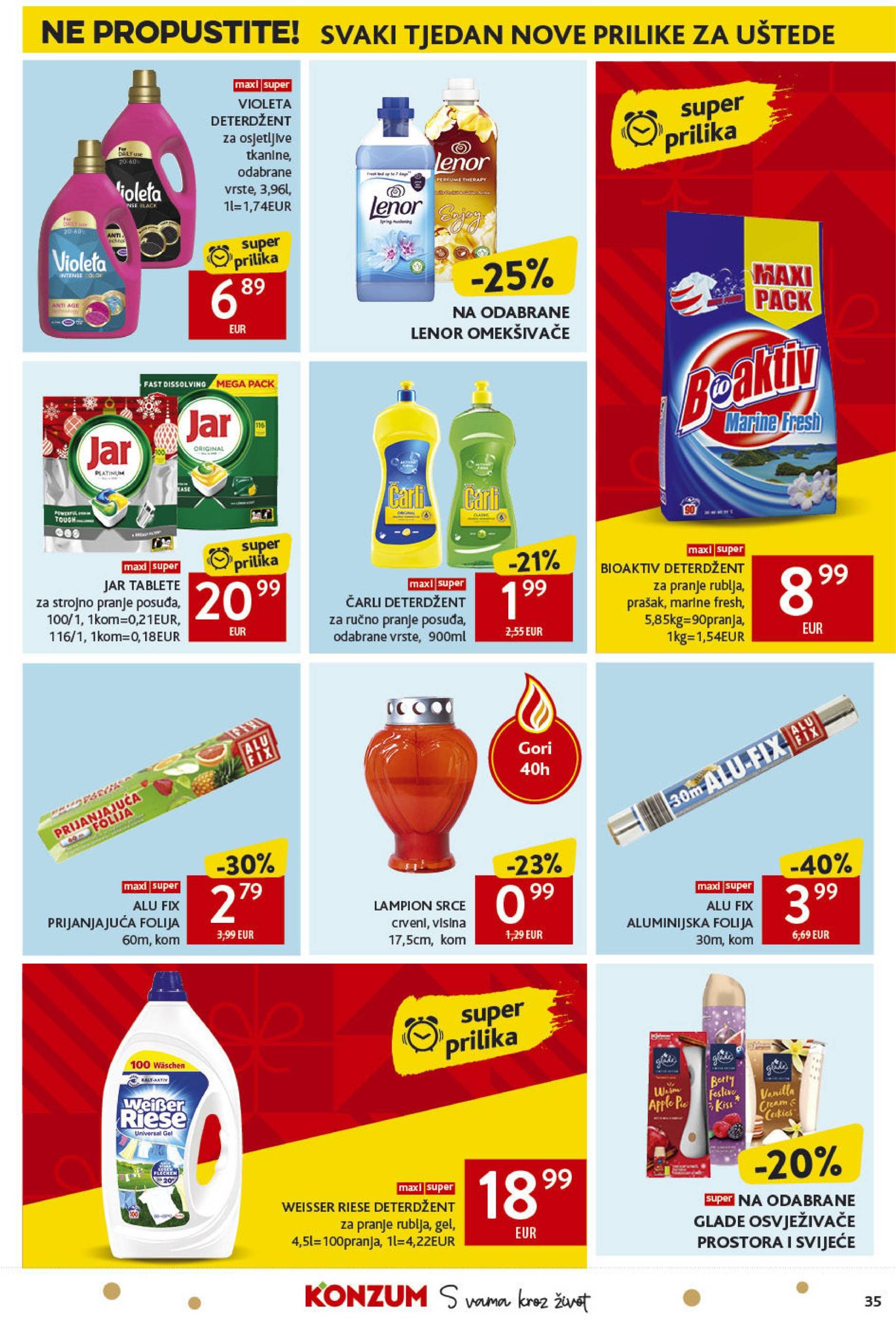 konzum - Konzum katalog vrijedi od 28.11. do 04.12. - page: 35