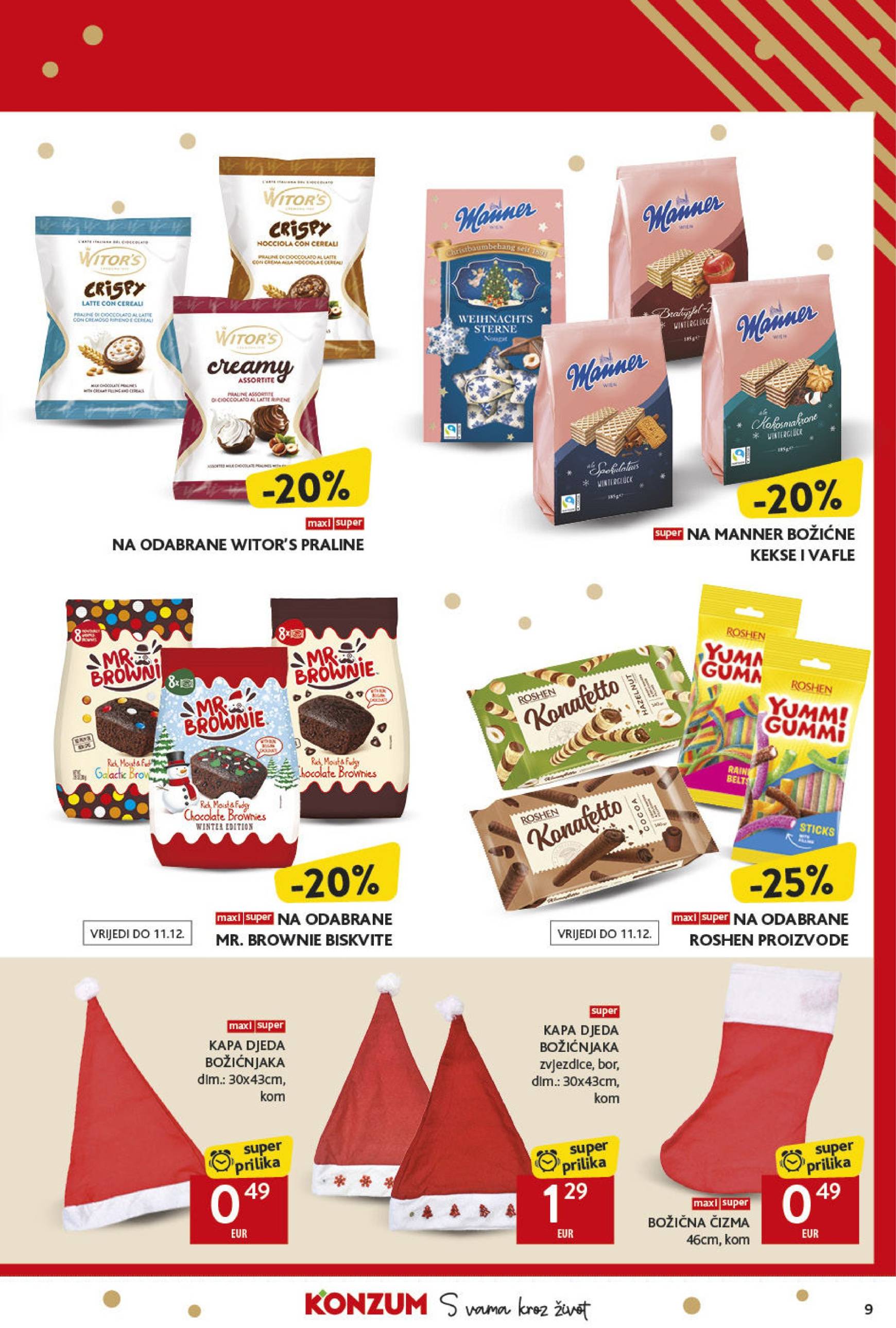 konzum - Konzum katalog vrijedi od 28.11. do 04.12. - page: 9