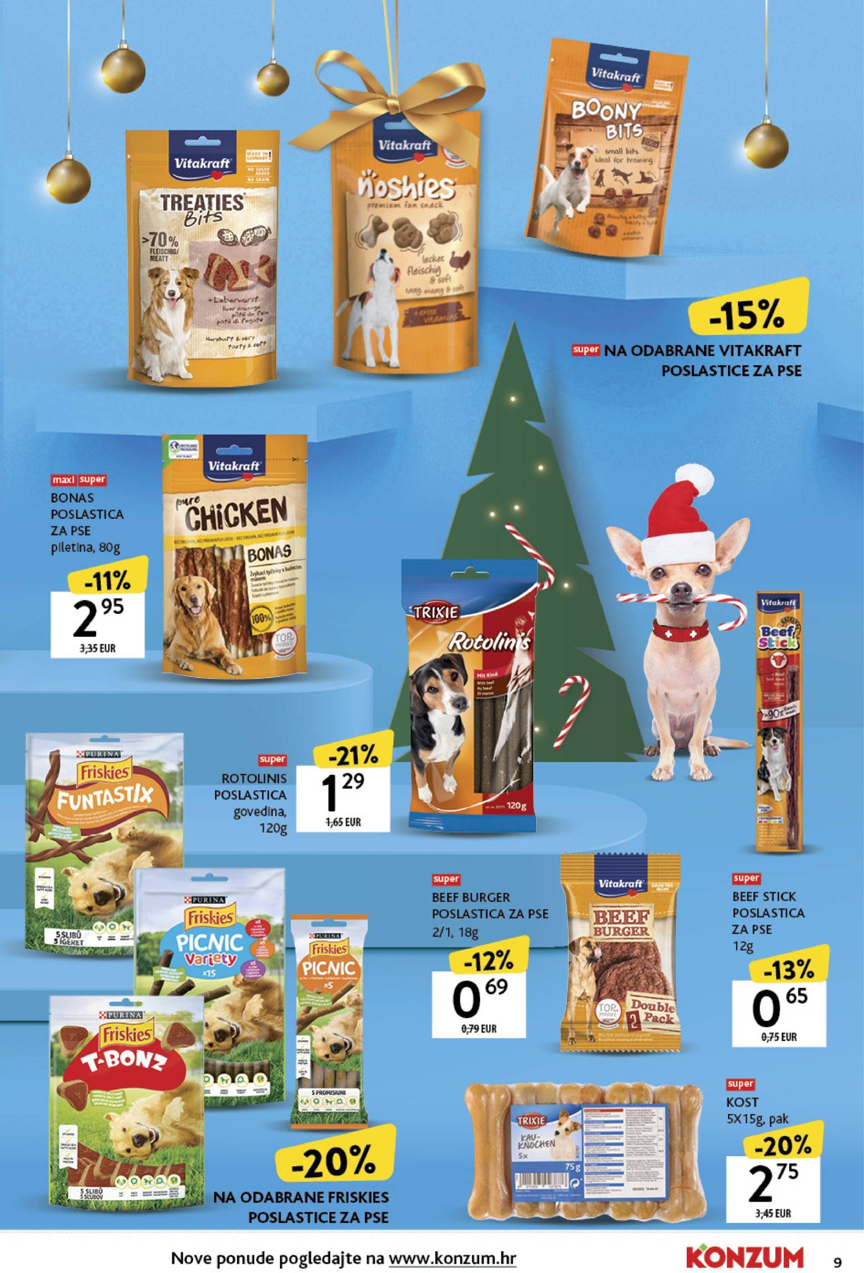 konzum - Konzum - Katalog ljubimci katalog vrijedi od 02.12. do 15.12. - page: 9