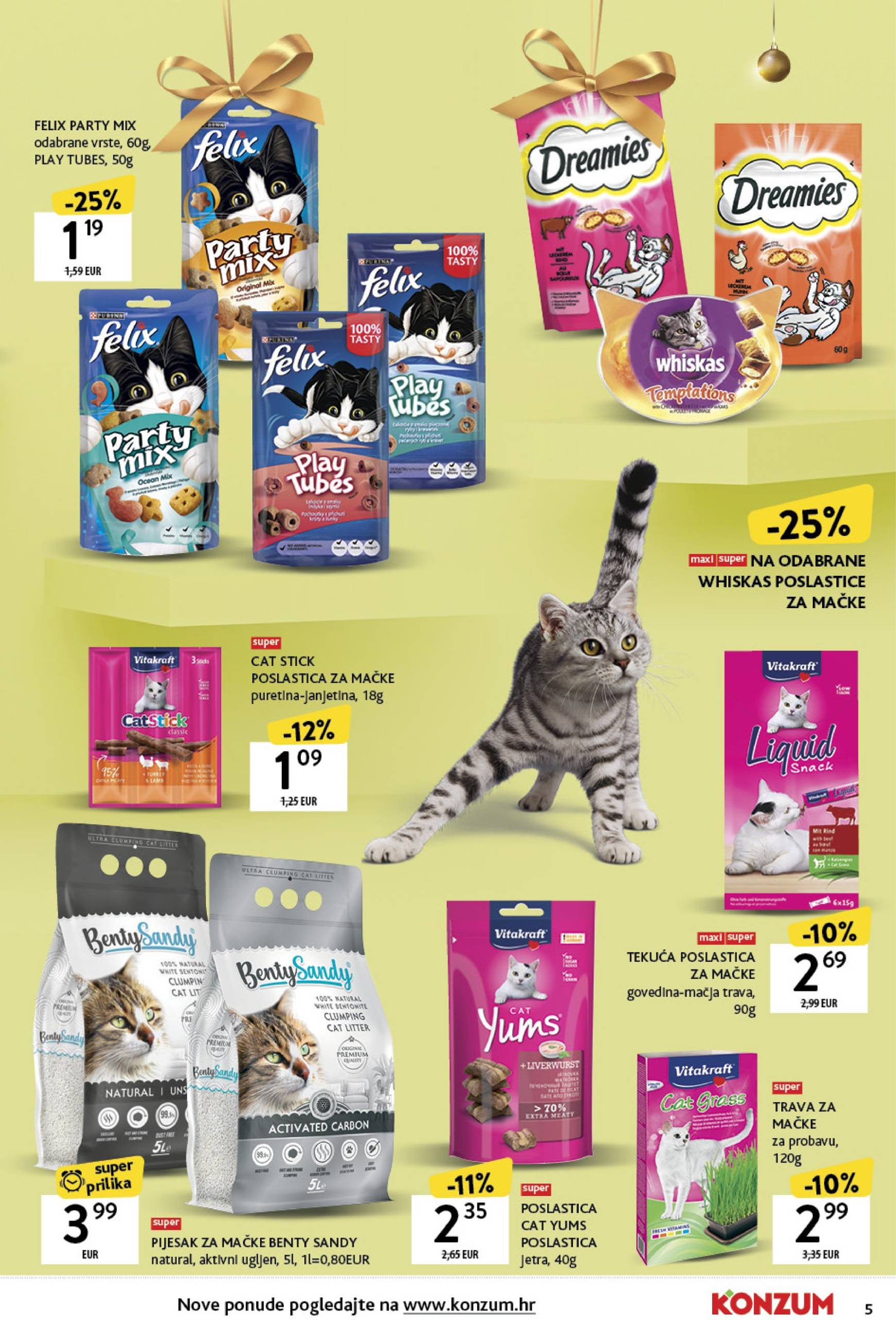 konzum - Konzum - Katalog ljubimci katalog vrijedi od 02.12. do 15.12. - page: 5