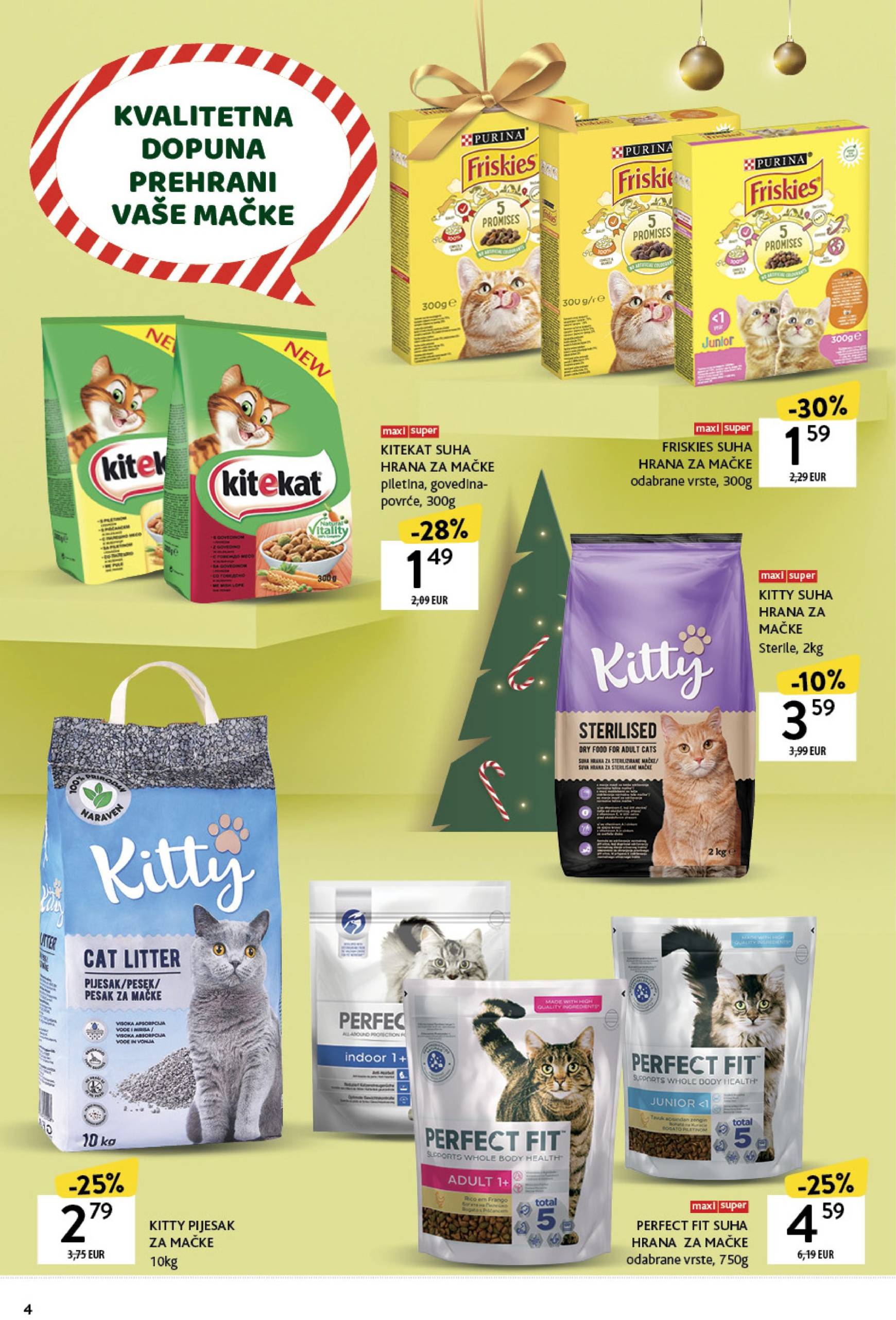 konzum - Konzum - Katalog ljubimci katalog vrijedi od 02.12. do 15.12. - page: 4