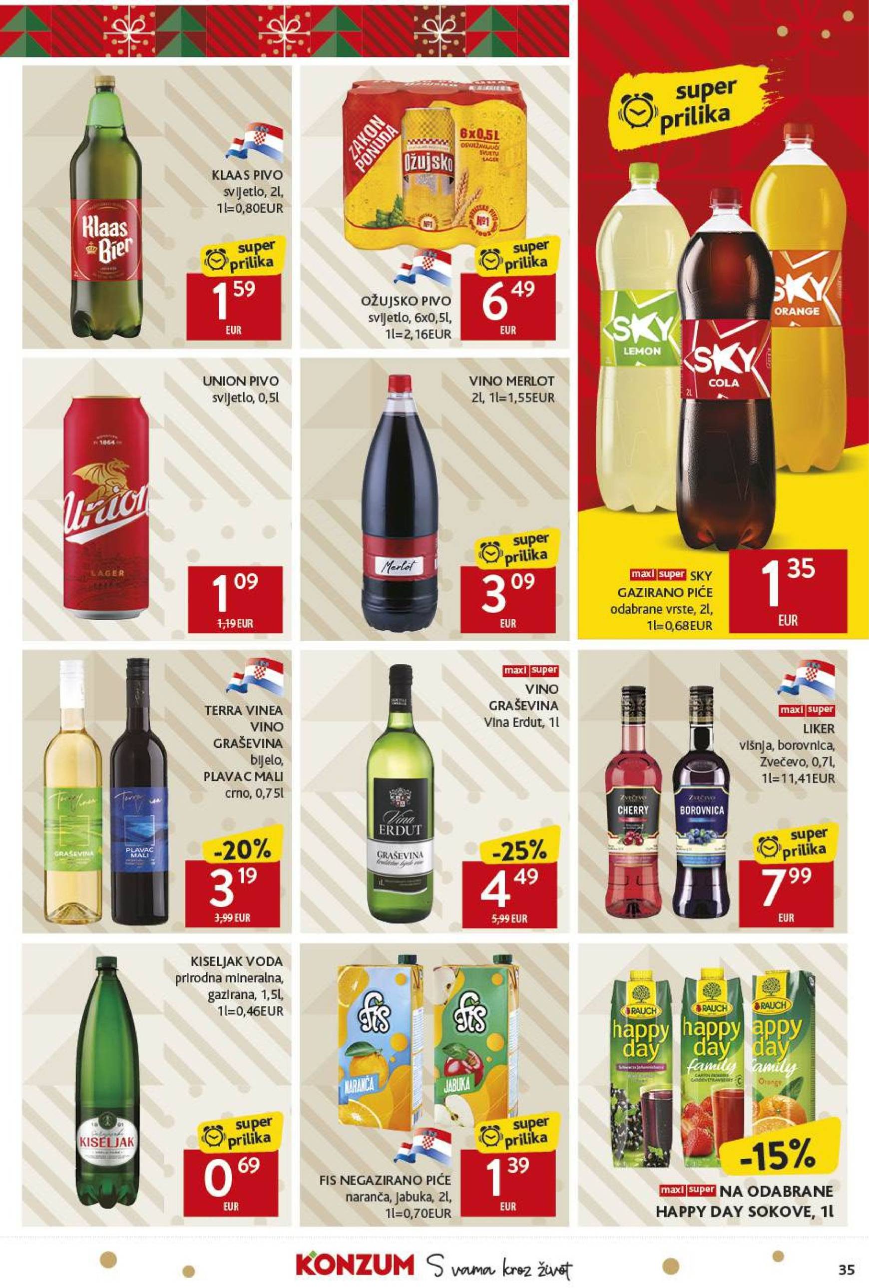 konzum - Konzum katalog vrijedi od 05.12. do 11.12. - page: 35