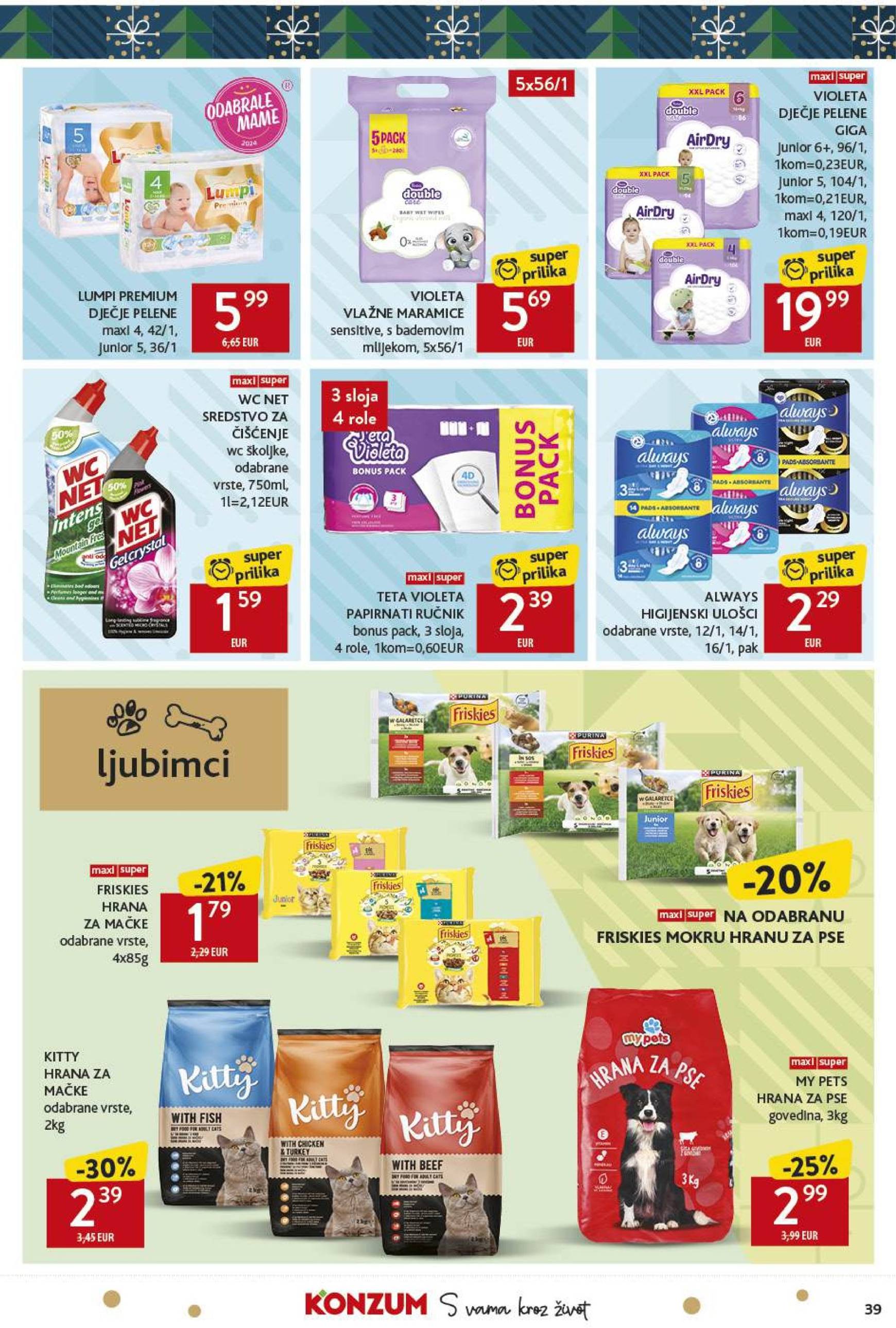 konzum - Konzum katalog vrijedi od 05.12. do 11.12. - page: 39