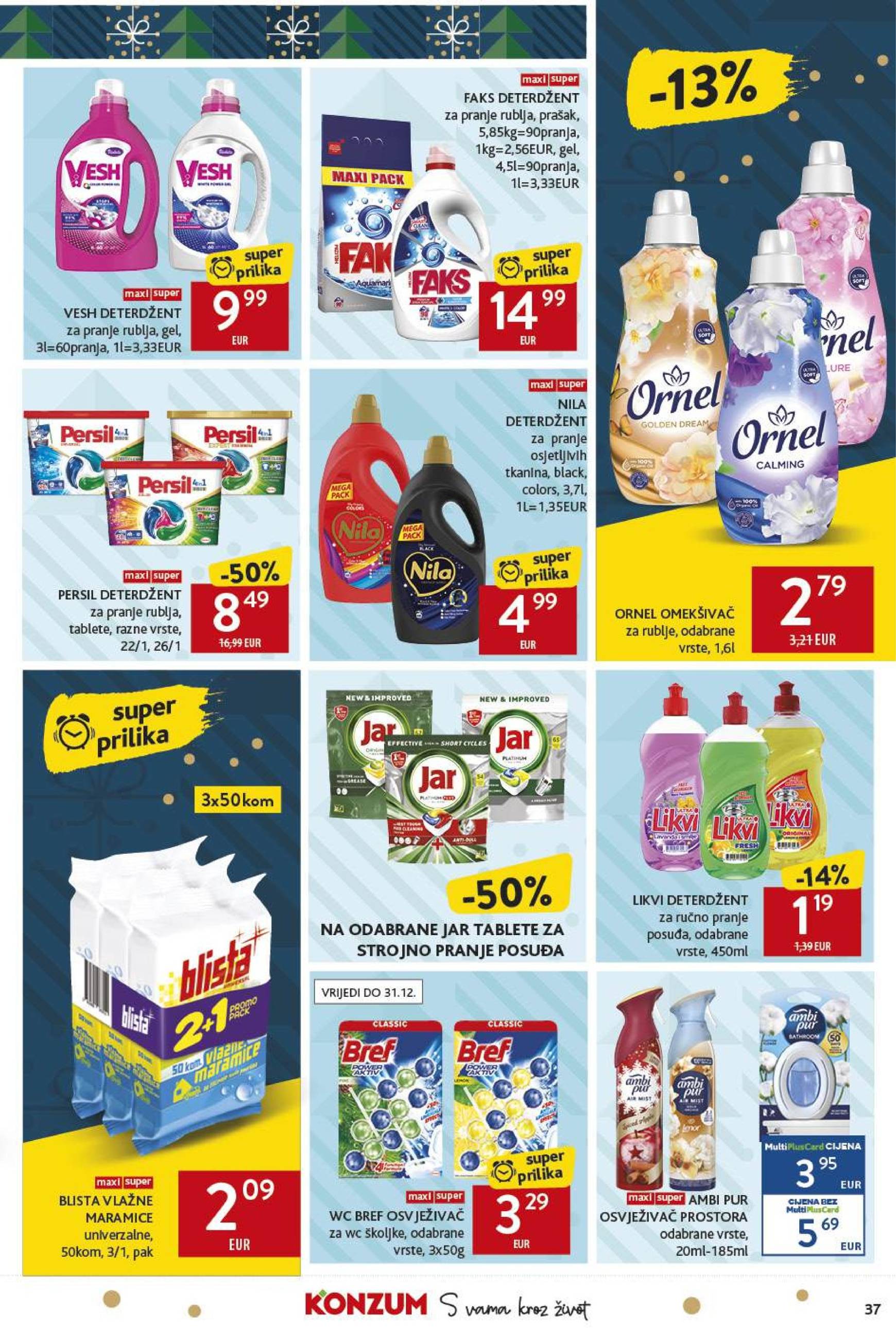 konzum - Konzum katalog vrijedi od 05.12. do 11.12. - page: 37