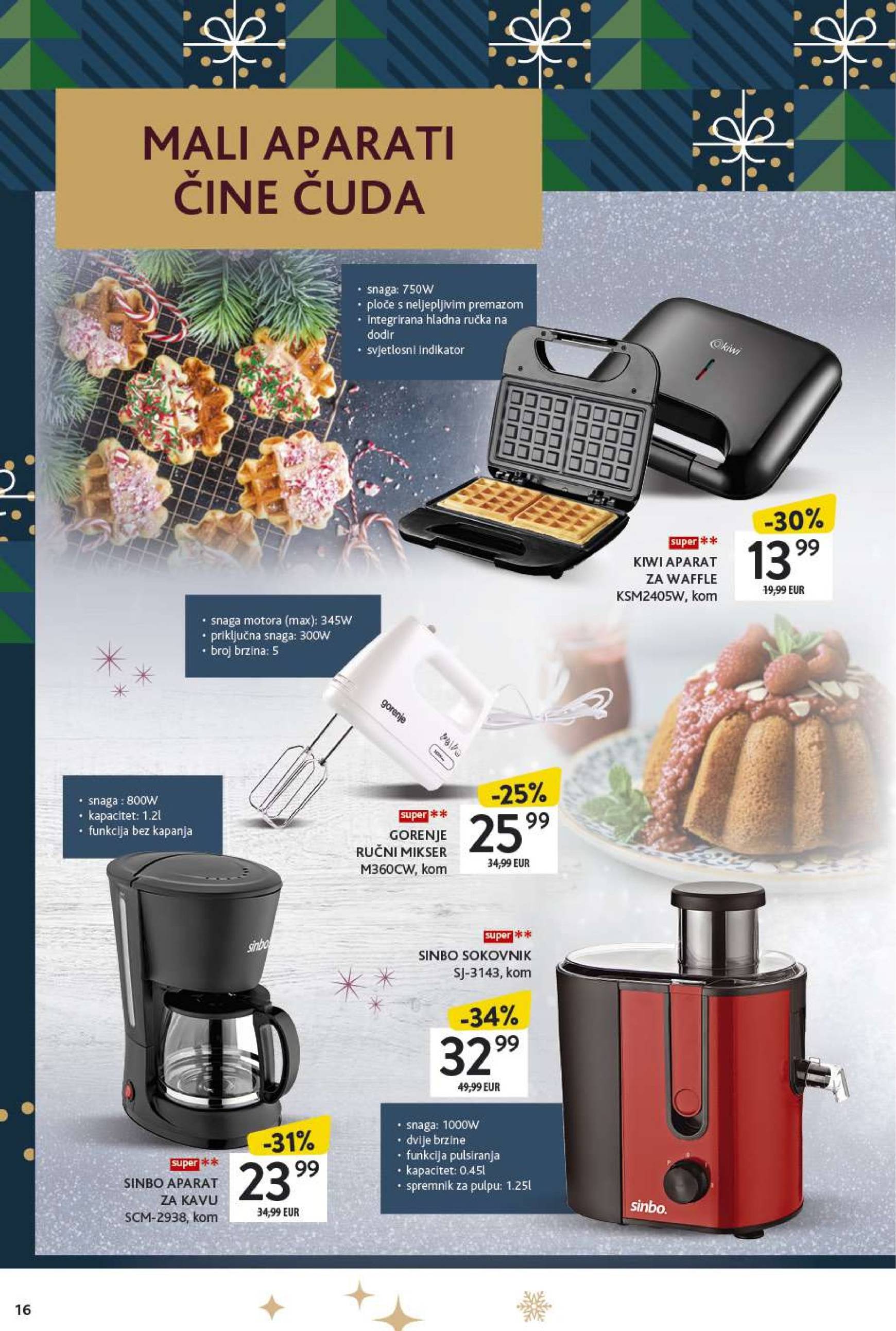 konzum - Konzum - Katalog Kolači katalog vrijedi od 02.12. do 24.12. - page: 16