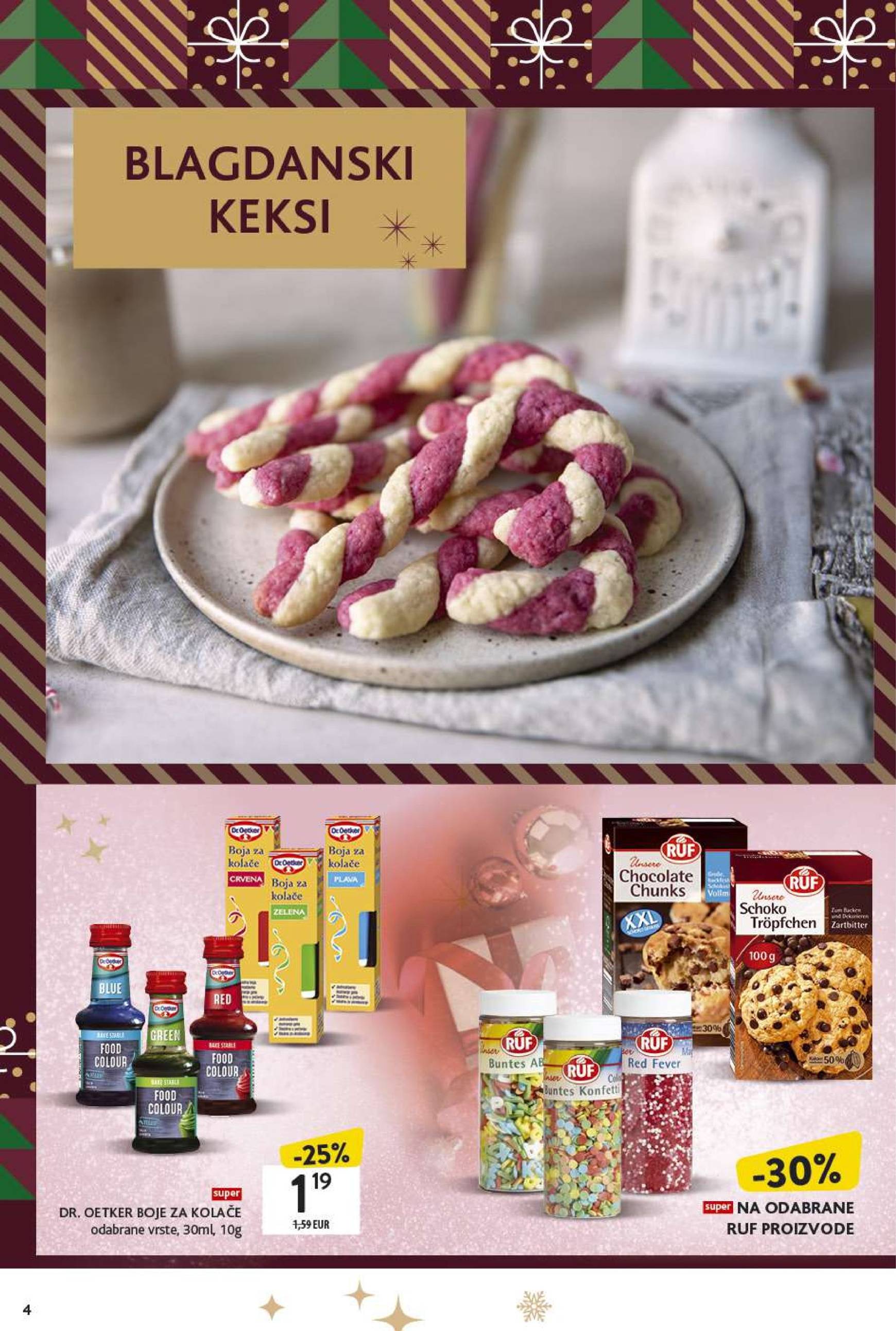 konzum - Konzum - Katalog Kolači katalog vrijedi od 02.12. do 24.12. - page: 4