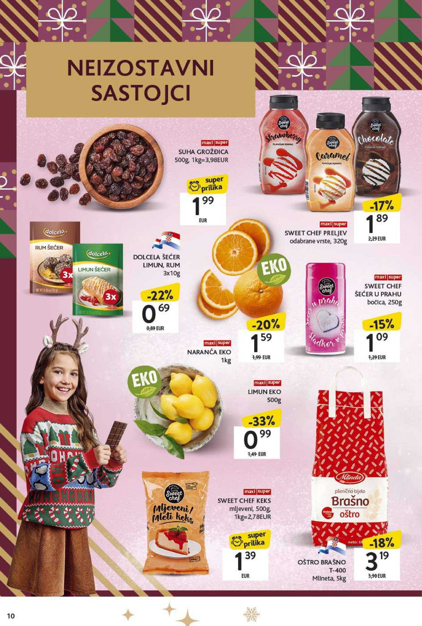 konzum - Konzum - Katalog Kolači katalog vrijedi od 02.12. do 24.12. - page: 10