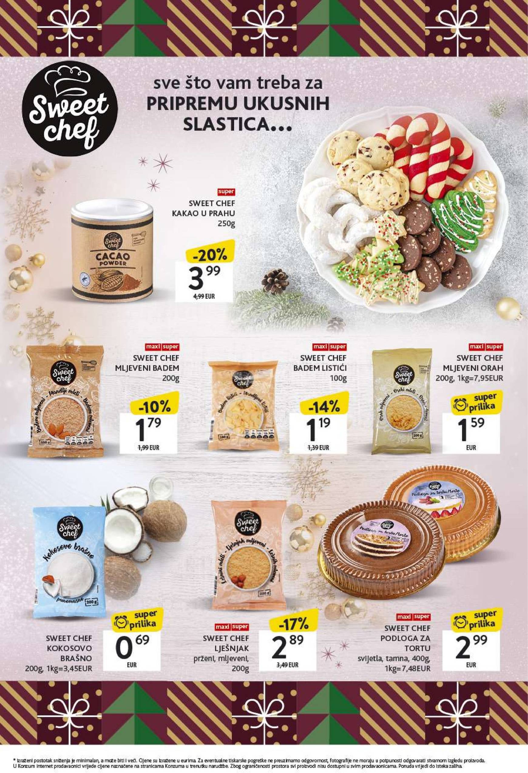 konzum - Konzum - Katalog Kolači katalog vrijedi od 02.12. do 24.12. - page: 24