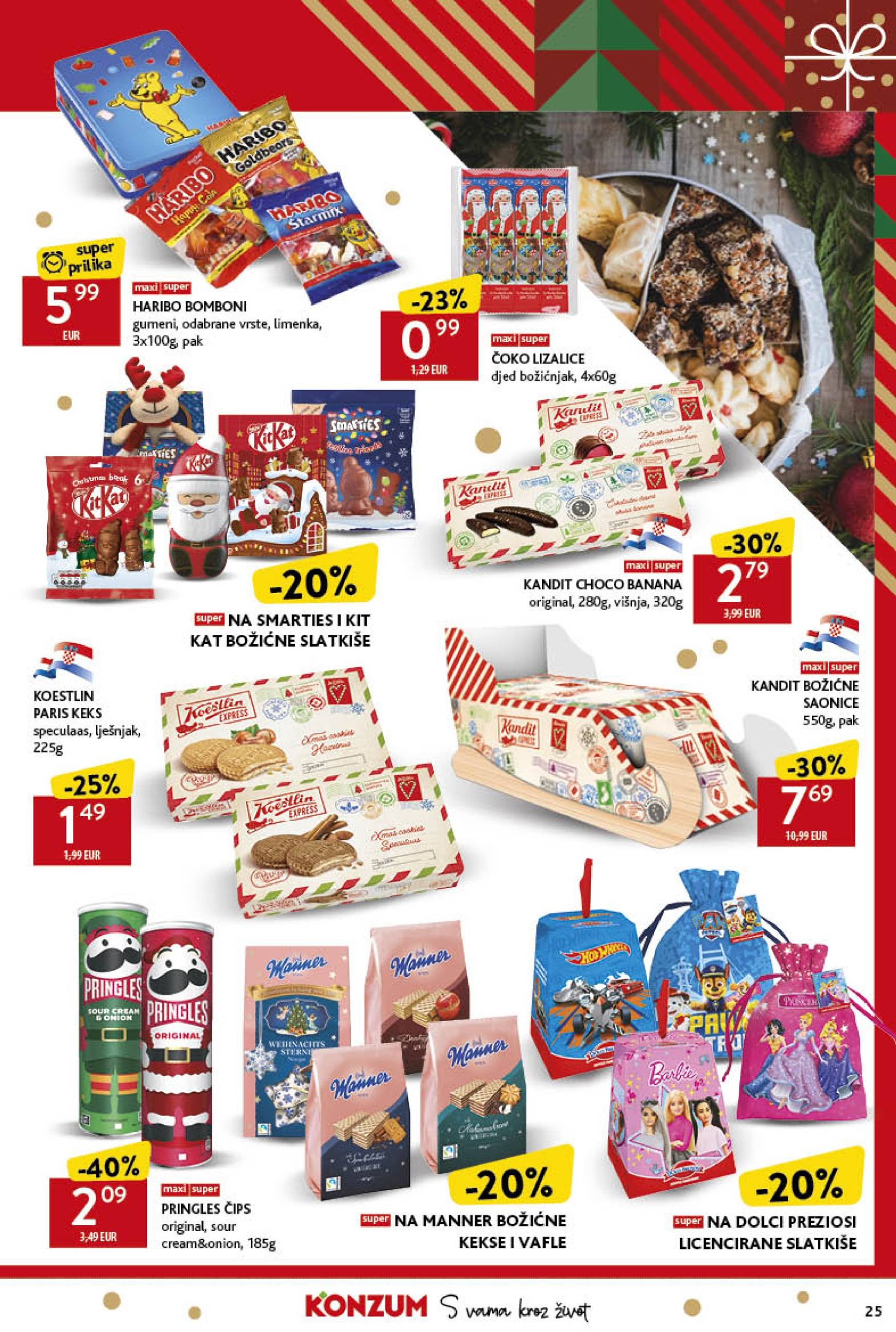 konzum - Konzum katalog vrijedi od 12.12. do 24.12. - page: 25