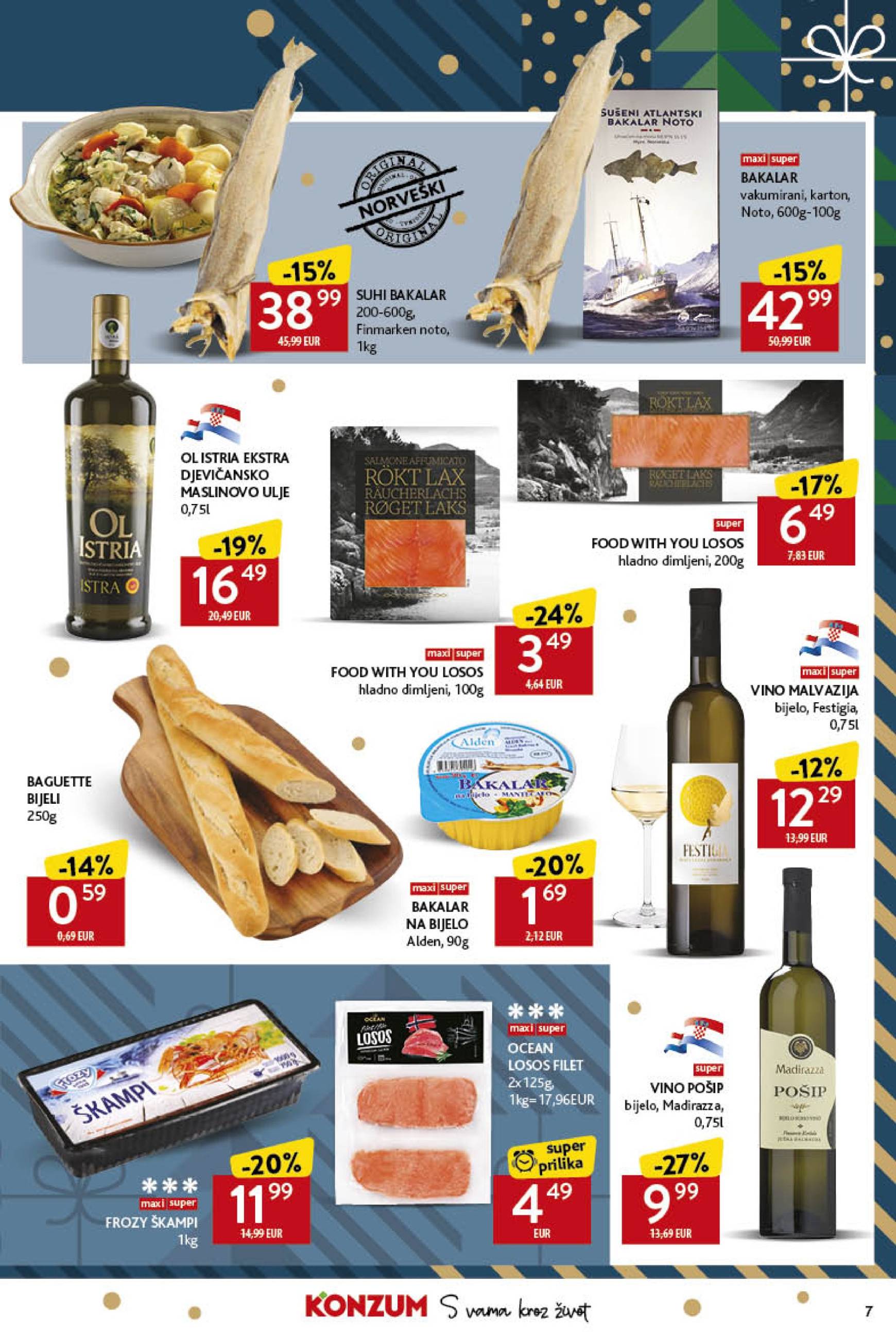 konzum - Konzum katalog vrijedi od 12.12. do 24.12. - page: 7