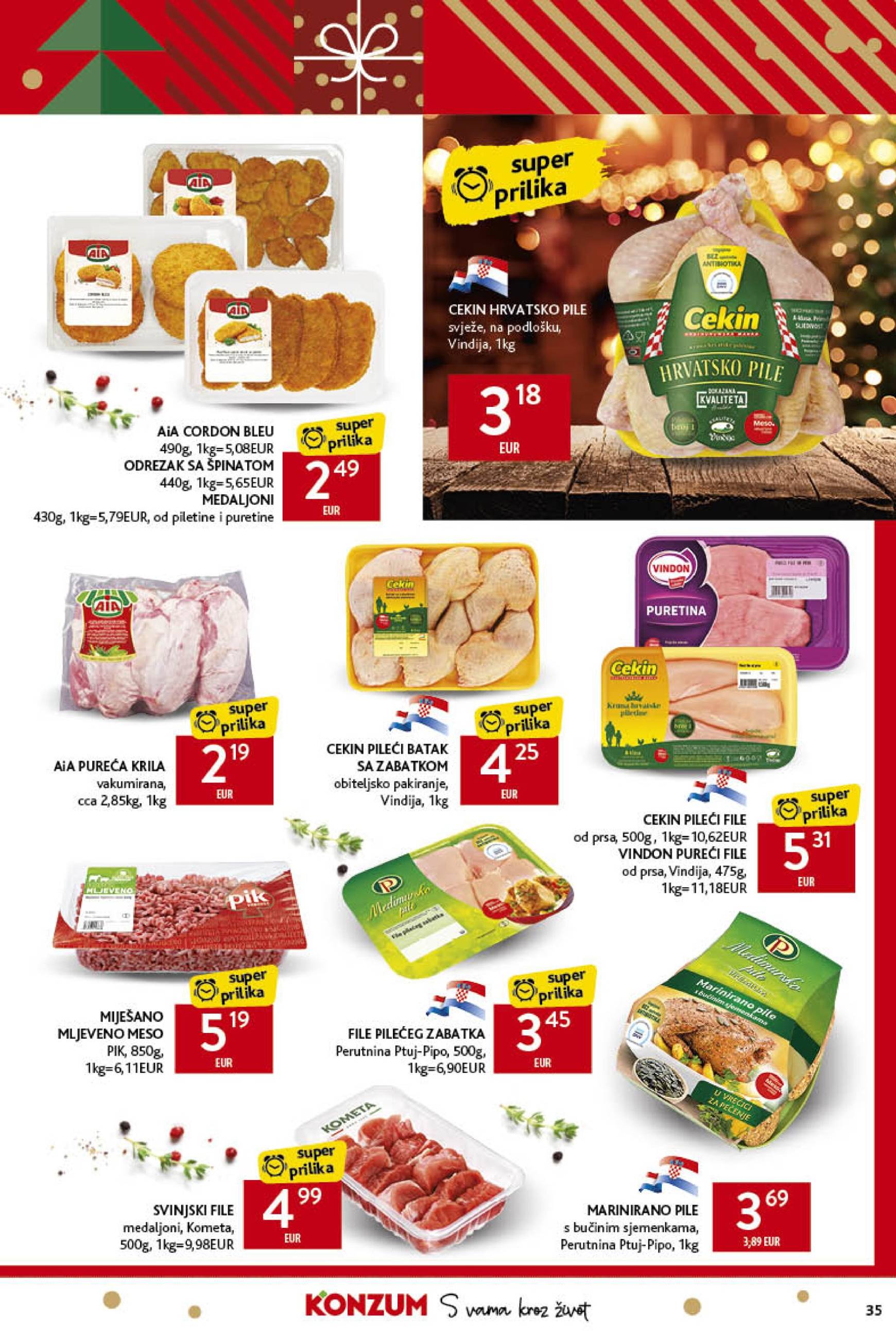 konzum - Konzum katalog vrijedi od 12.12. do 24.12. - page: 35