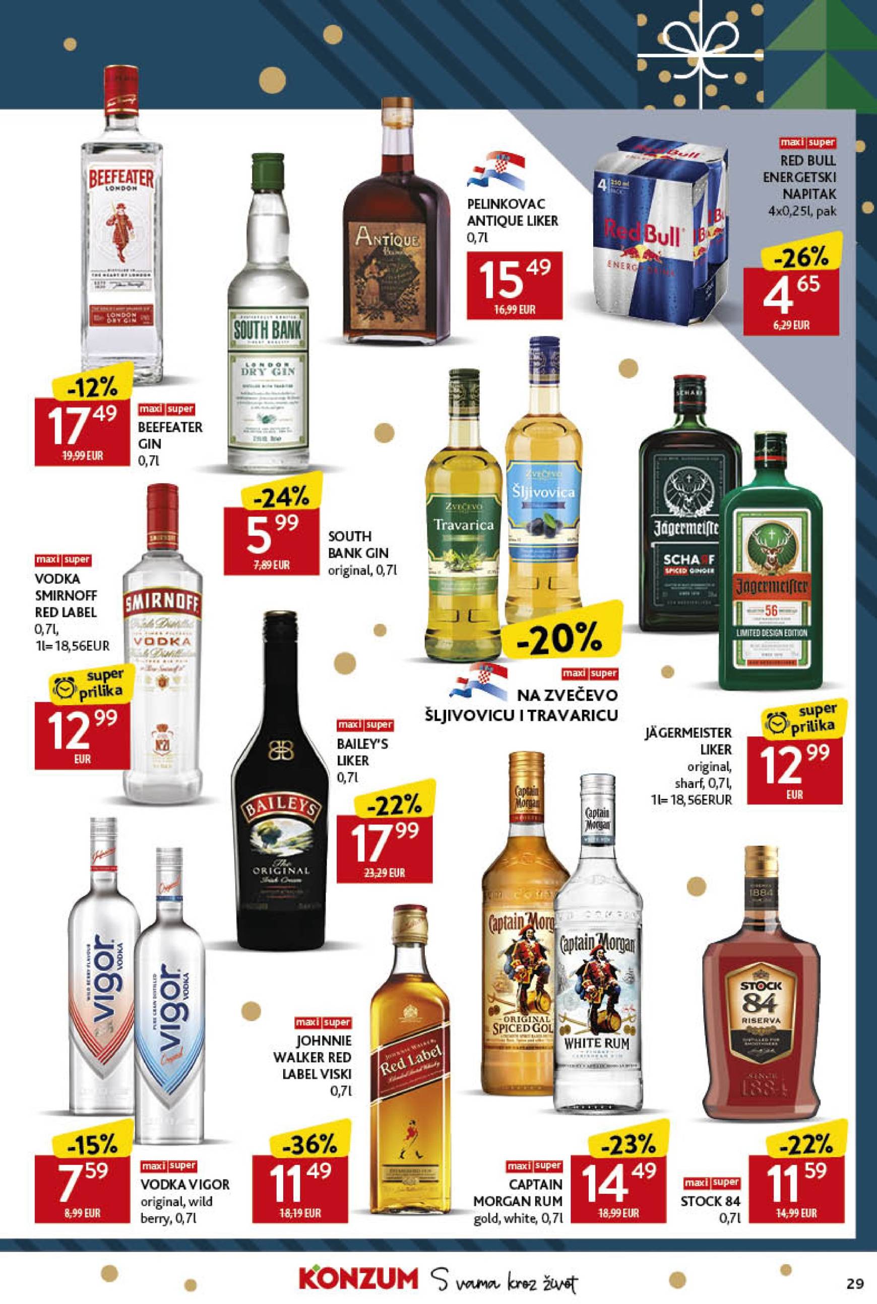 konzum - Konzum katalog vrijedi od 12.12. do 24.12. - page: 29