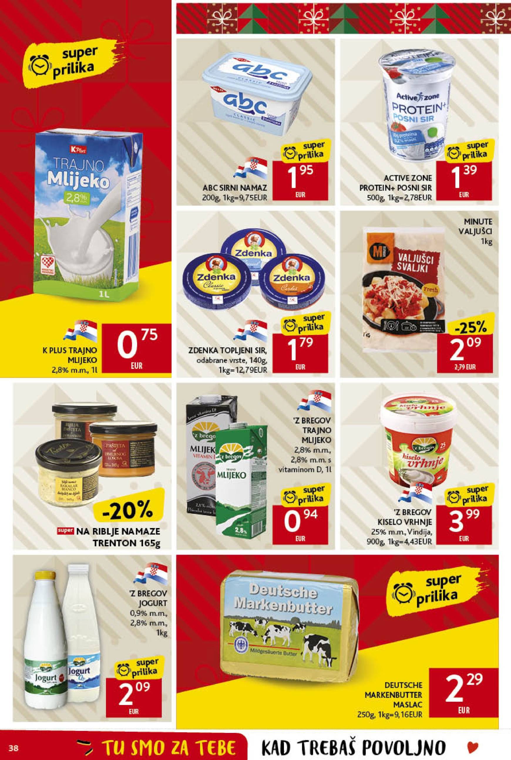 konzum - Konzum katalog vrijedi od 12.12. do 24.12. - page: 38