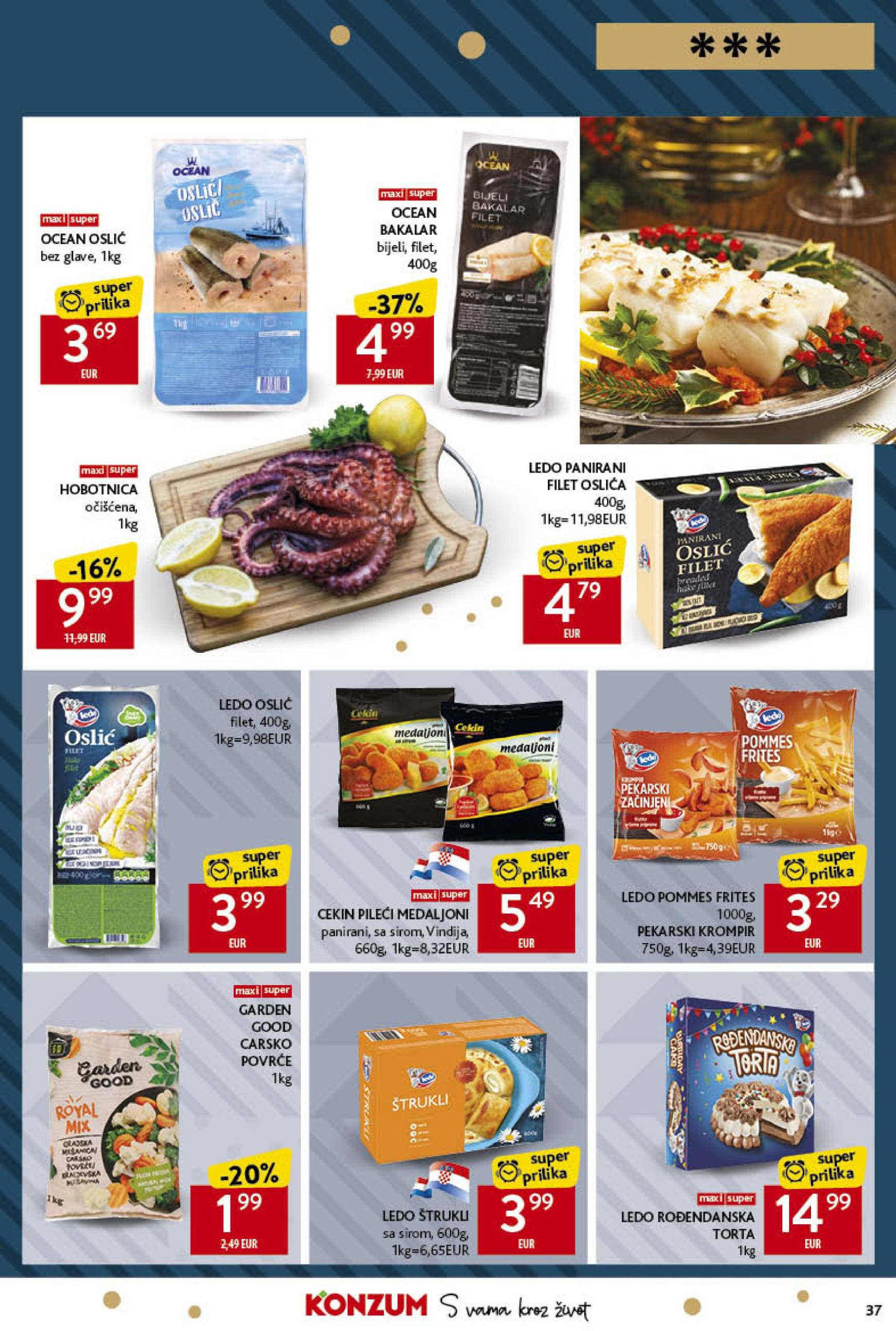 konzum - Konzum katalog vrijedi od 12.12. do 24.12. - page: 37