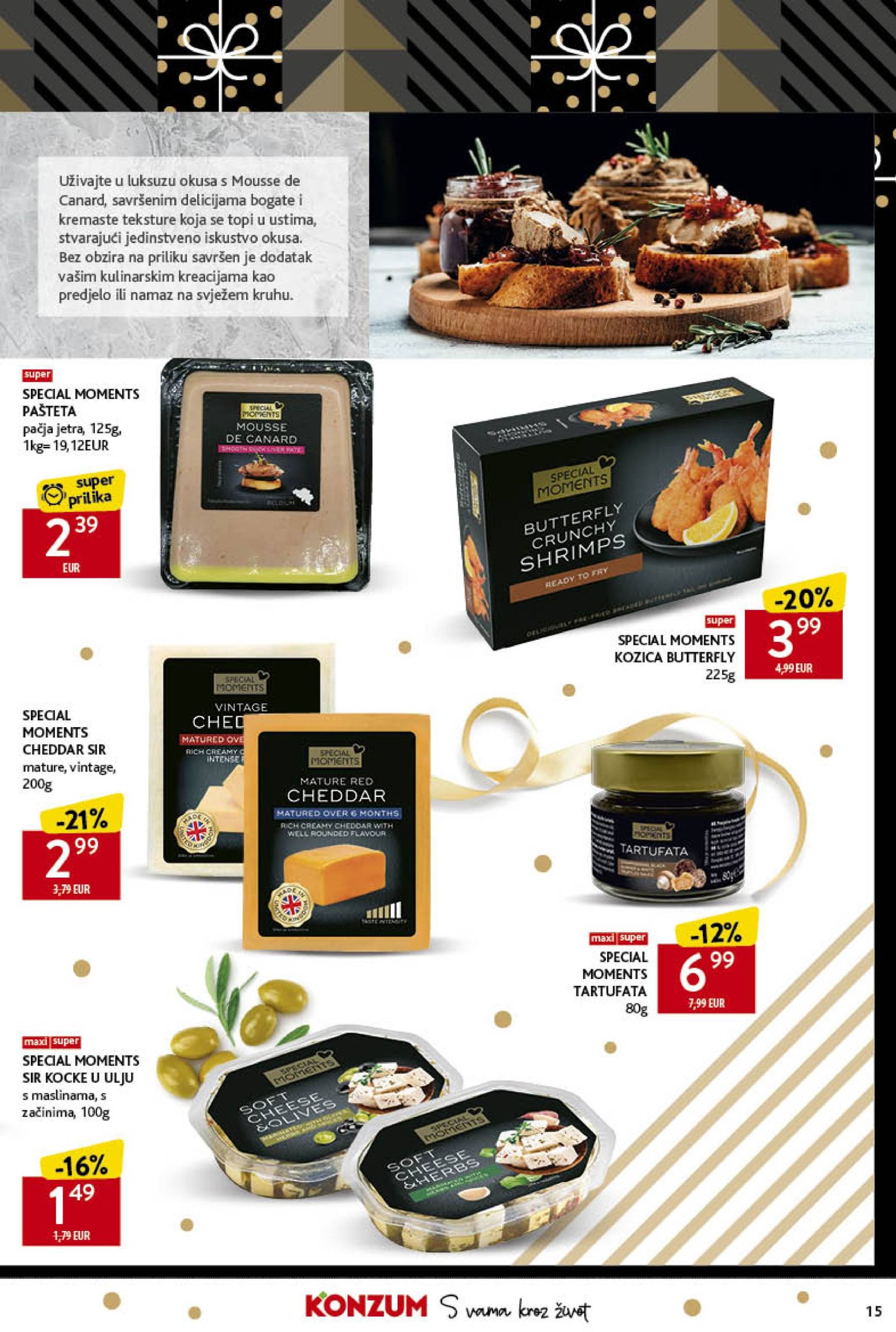 konzum - Konzum katalog vrijedi od 12.12. do 24.12. - page: 15