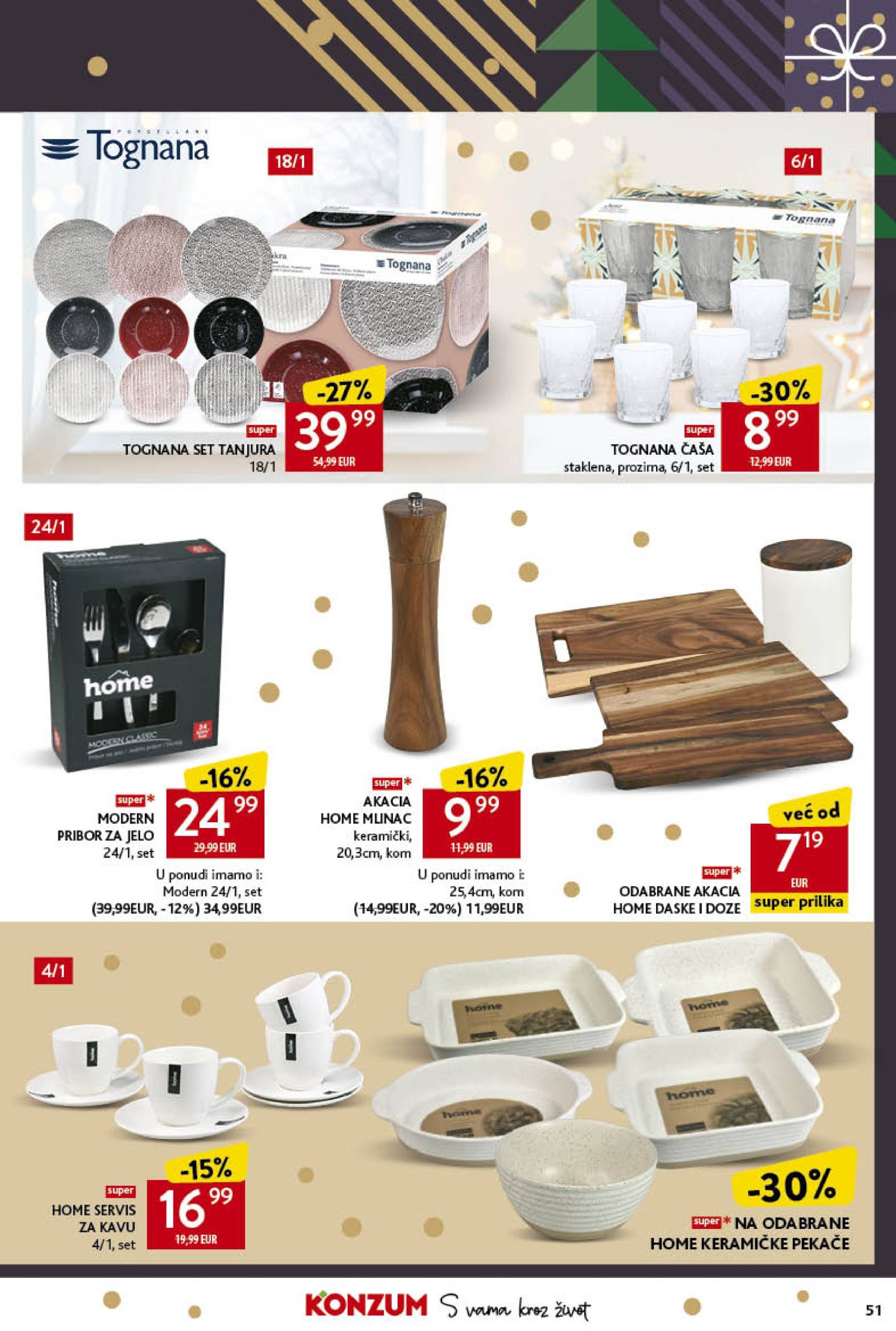 konzum - Konzum katalog vrijedi od 12.12. do 24.12. - page: 51