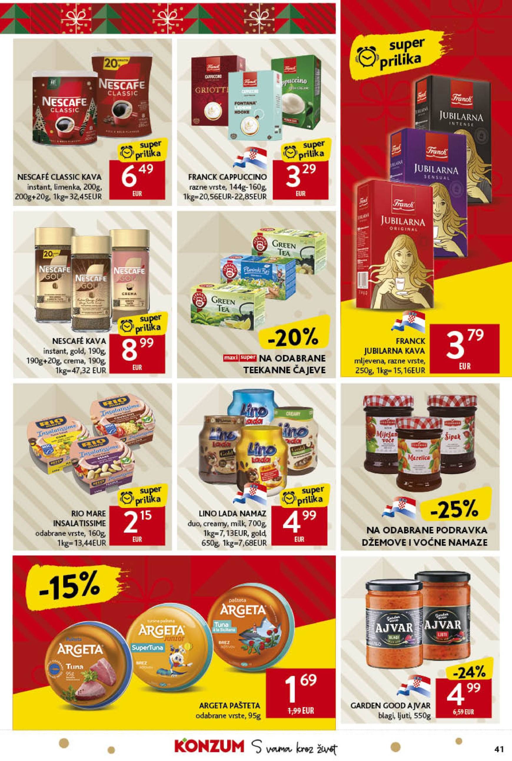 konzum - Konzum katalog vrijedi od 12.12. do 24.12. - page: 41