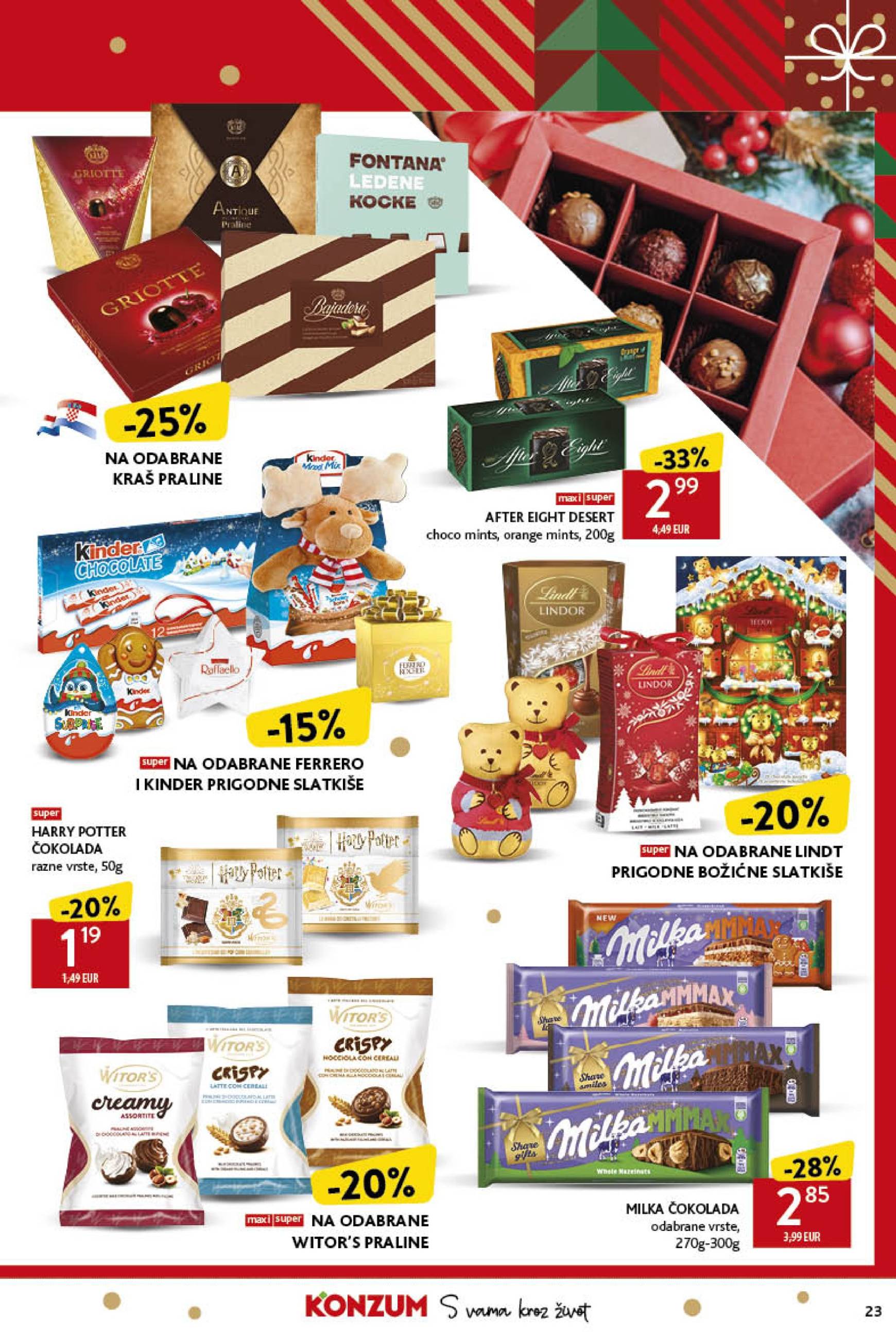 konzum - Konzum katalog vrijedi od 12.12. do 24.12. - page: 23