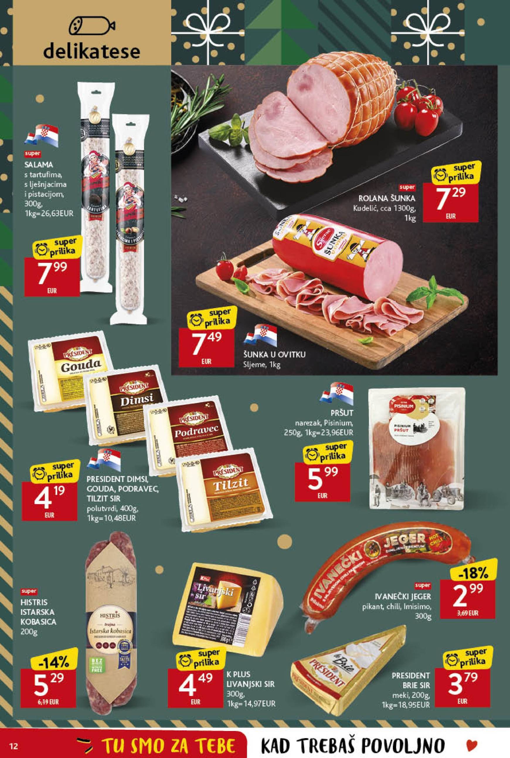 konzum - Konzum katalog vrijedi od 12.12. do 24.12. - page: 12