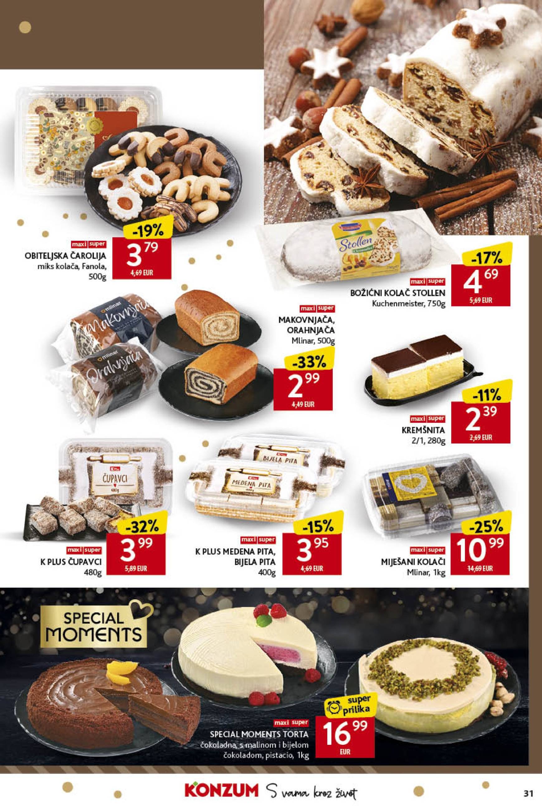 konzum - Konzum katalog vrijedi od 12.12. do 24.12. - page: 31